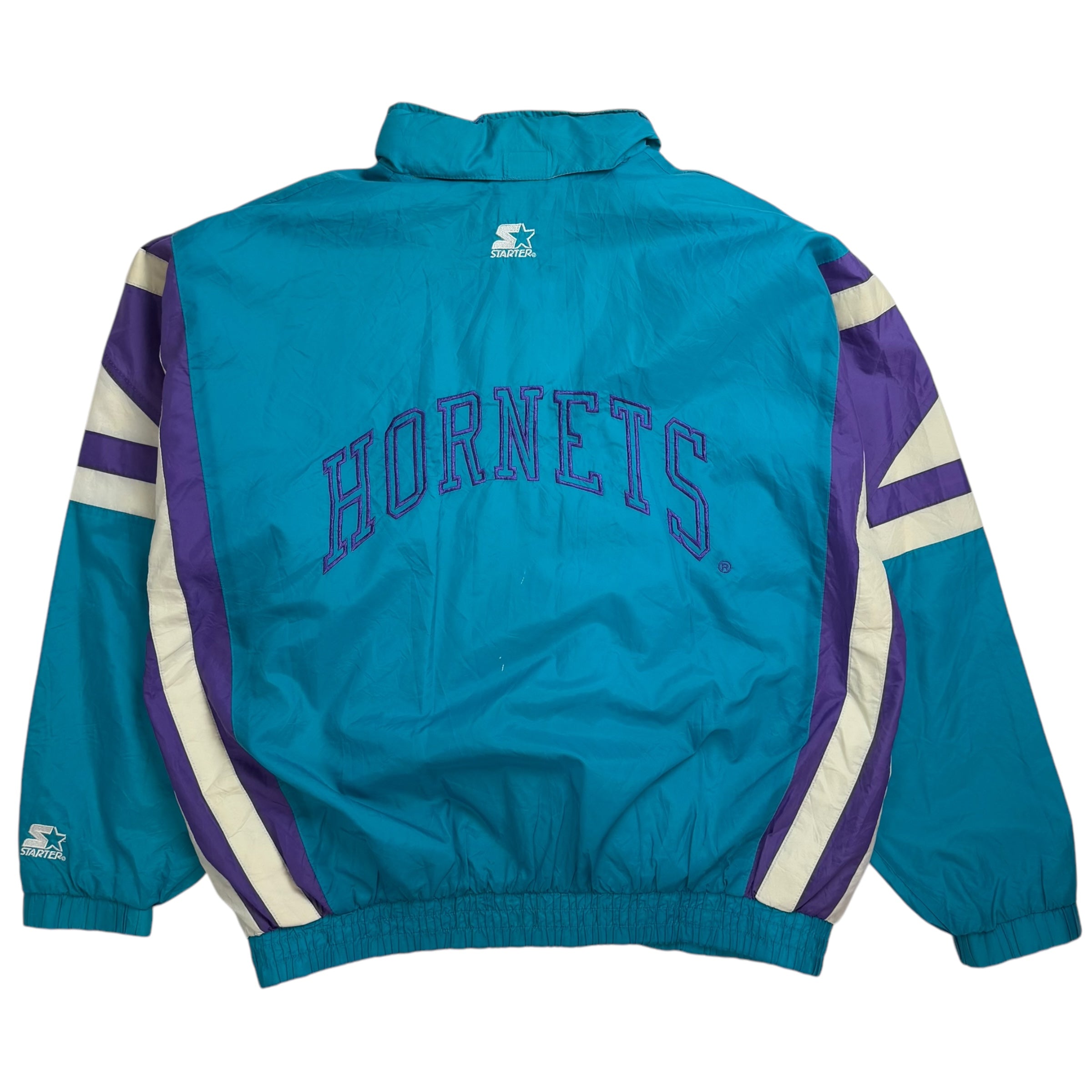 Vintage Charlotte Hornets Shoot Around Jacket