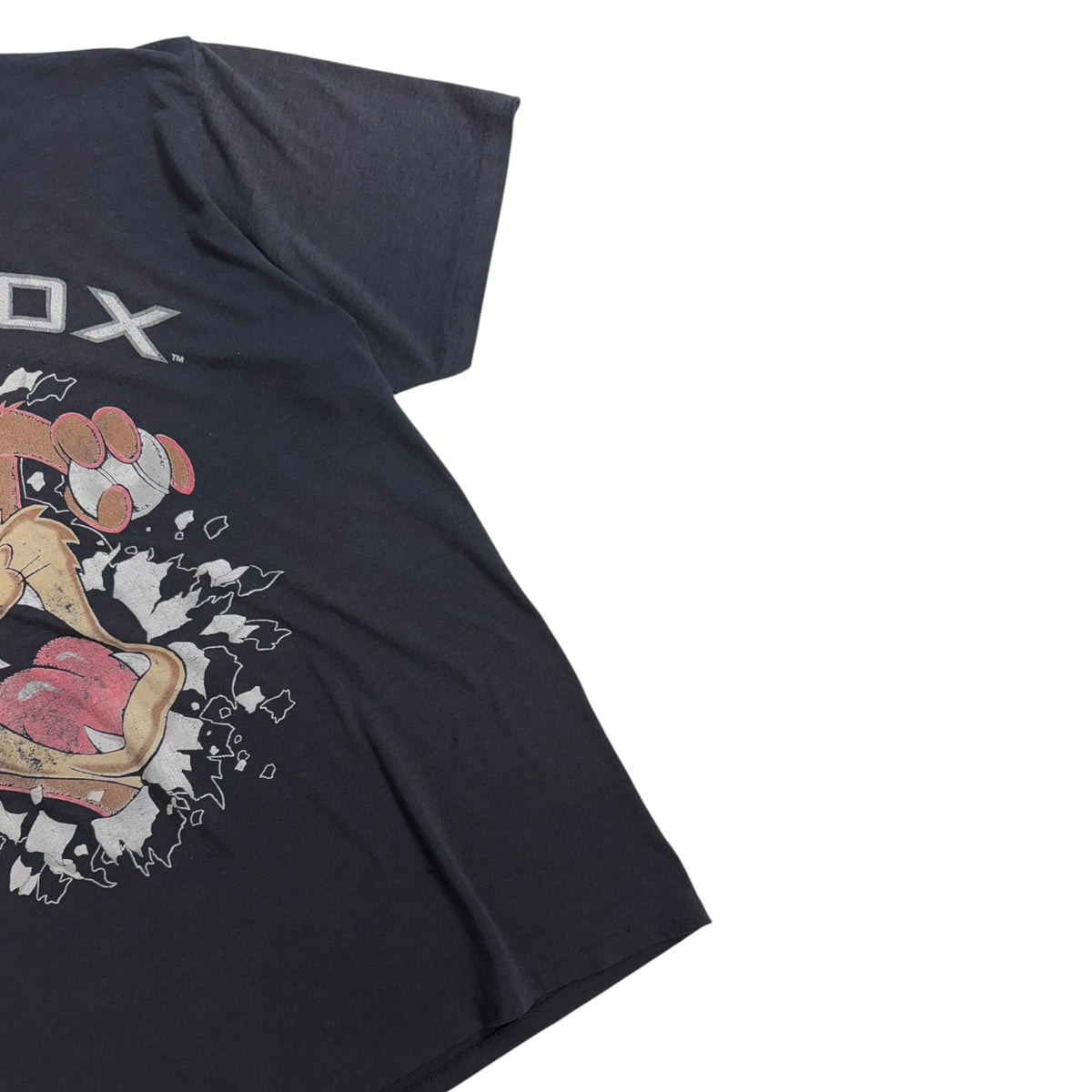 Vintage Taz White Sox Faded T-Shirt Black