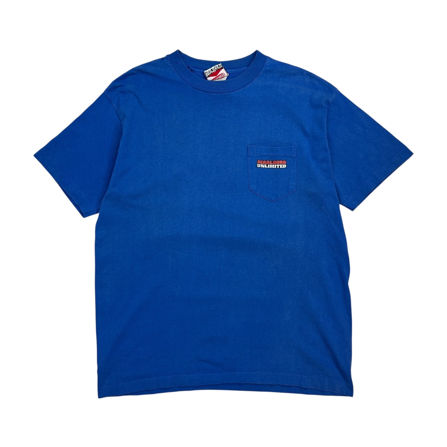 Vintage Marlboro Adventure Wolf Tee Blue