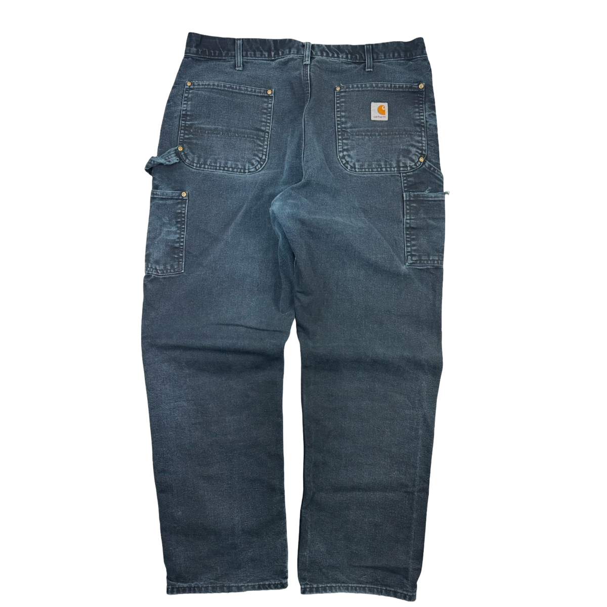 Vintage Carhartt Double Knee Bottoms Faded Black