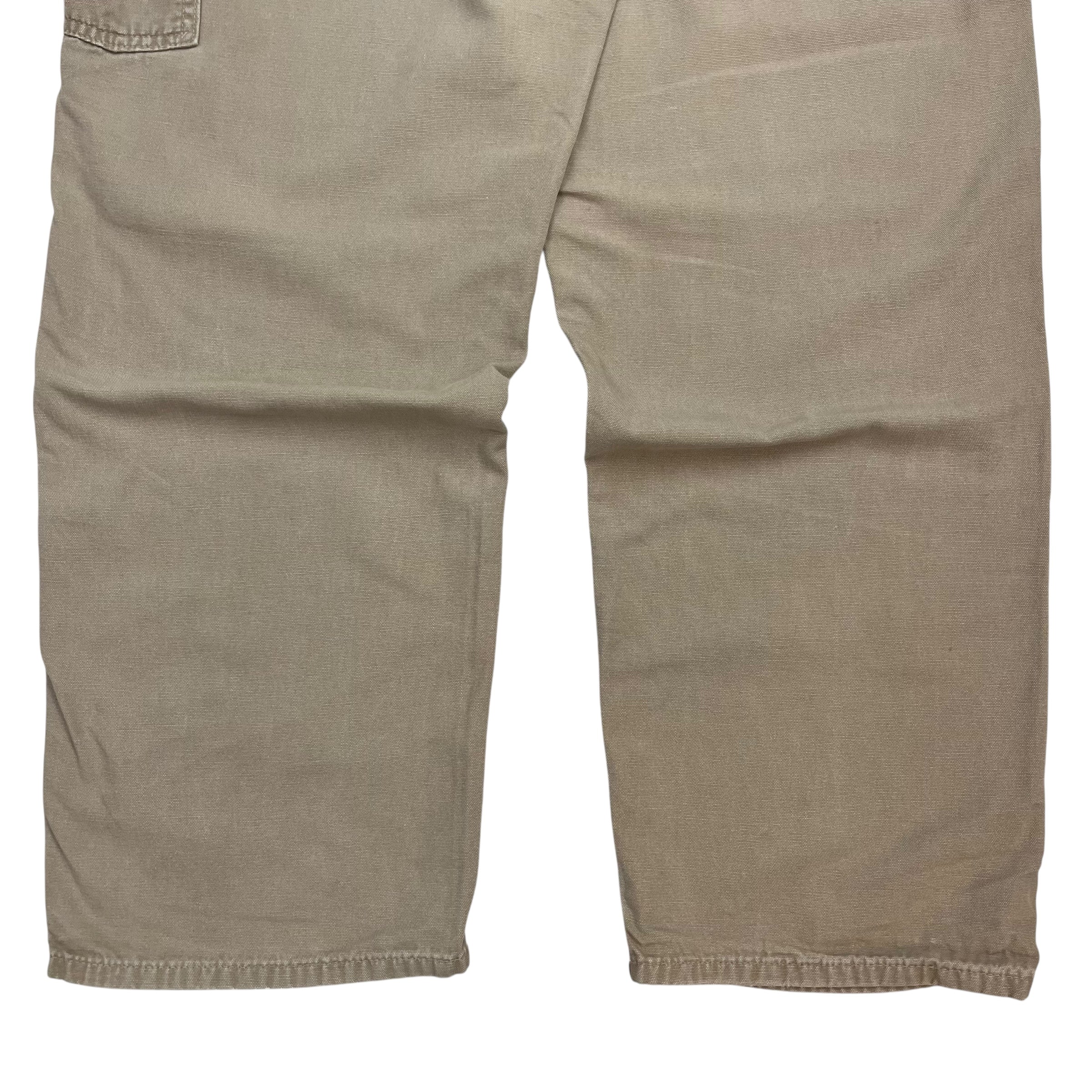 Vintage Carhartt Dungaree Pants Beige