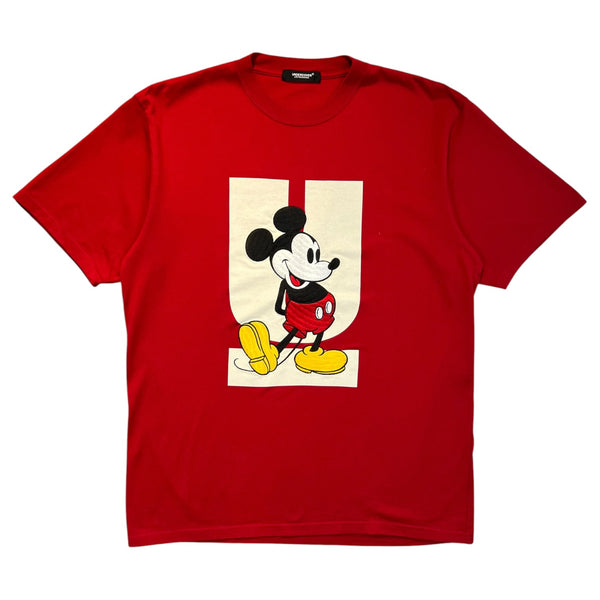 Undercover x Disney Mickey Mouse T-Shirt Red