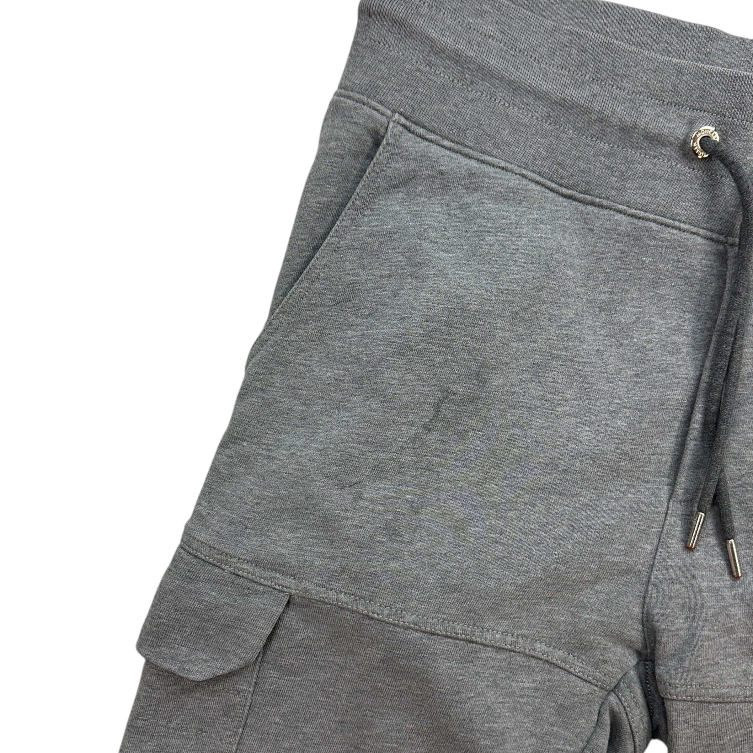 Moncler Cargo Pocket Jogger Sweatpants Grey