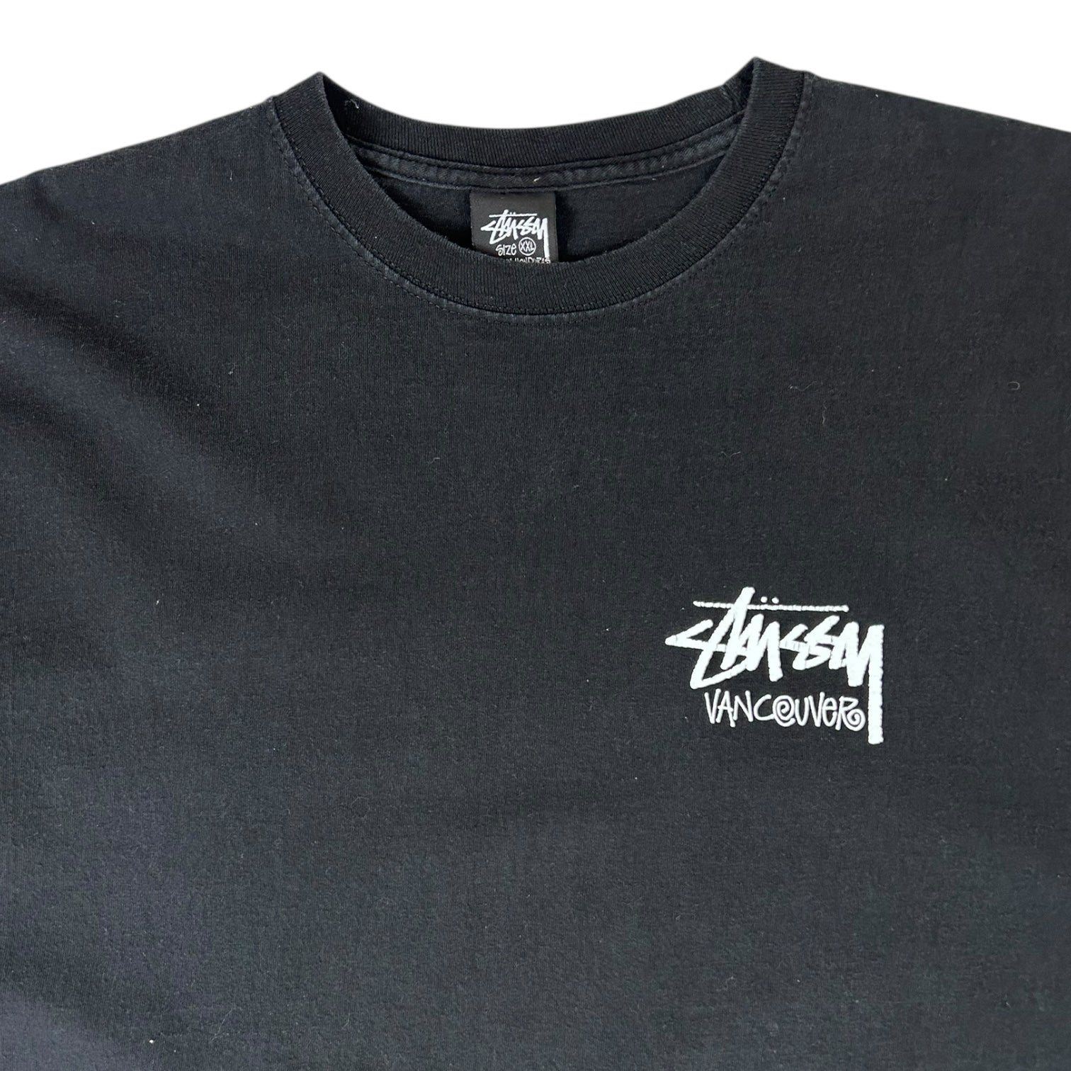 Stussy Chapter Vancouver Long Sleeve Shirt Black