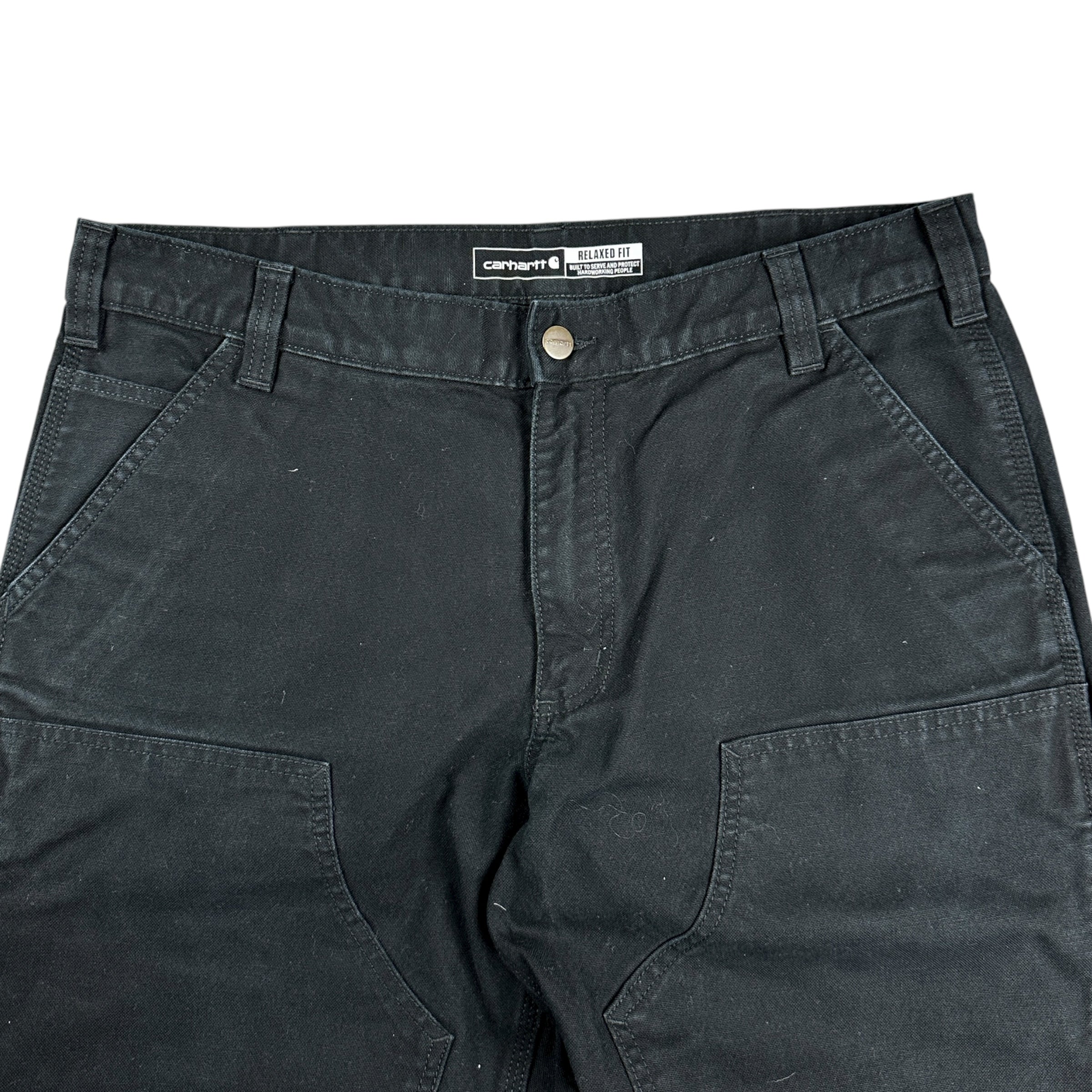 Carhartt Double Knee Cargo Pants Black