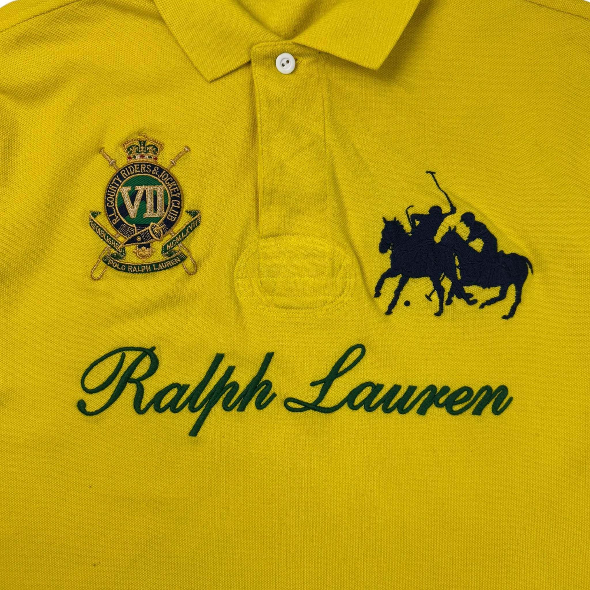 Polo Ralph Lauren Big Pony Stadium Shirt Yellow
