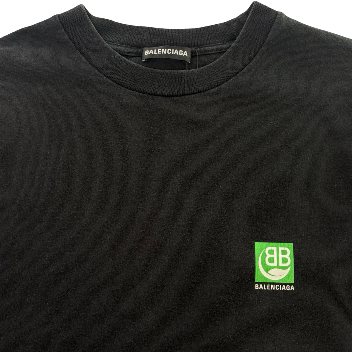 Balenciaga Eco Logo T-Shirt Black