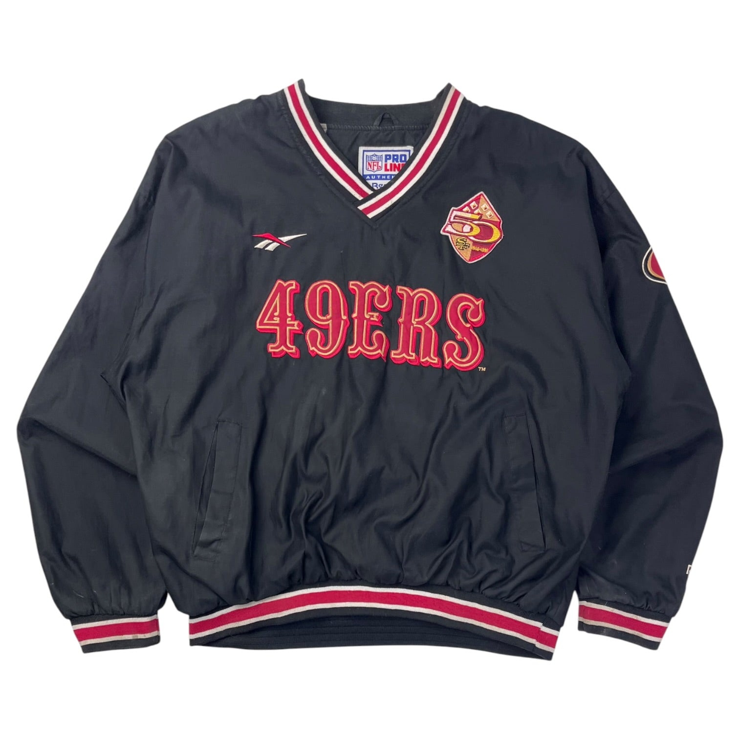 Vintage San Francisco 49ers Reebok Warm Up Jacket