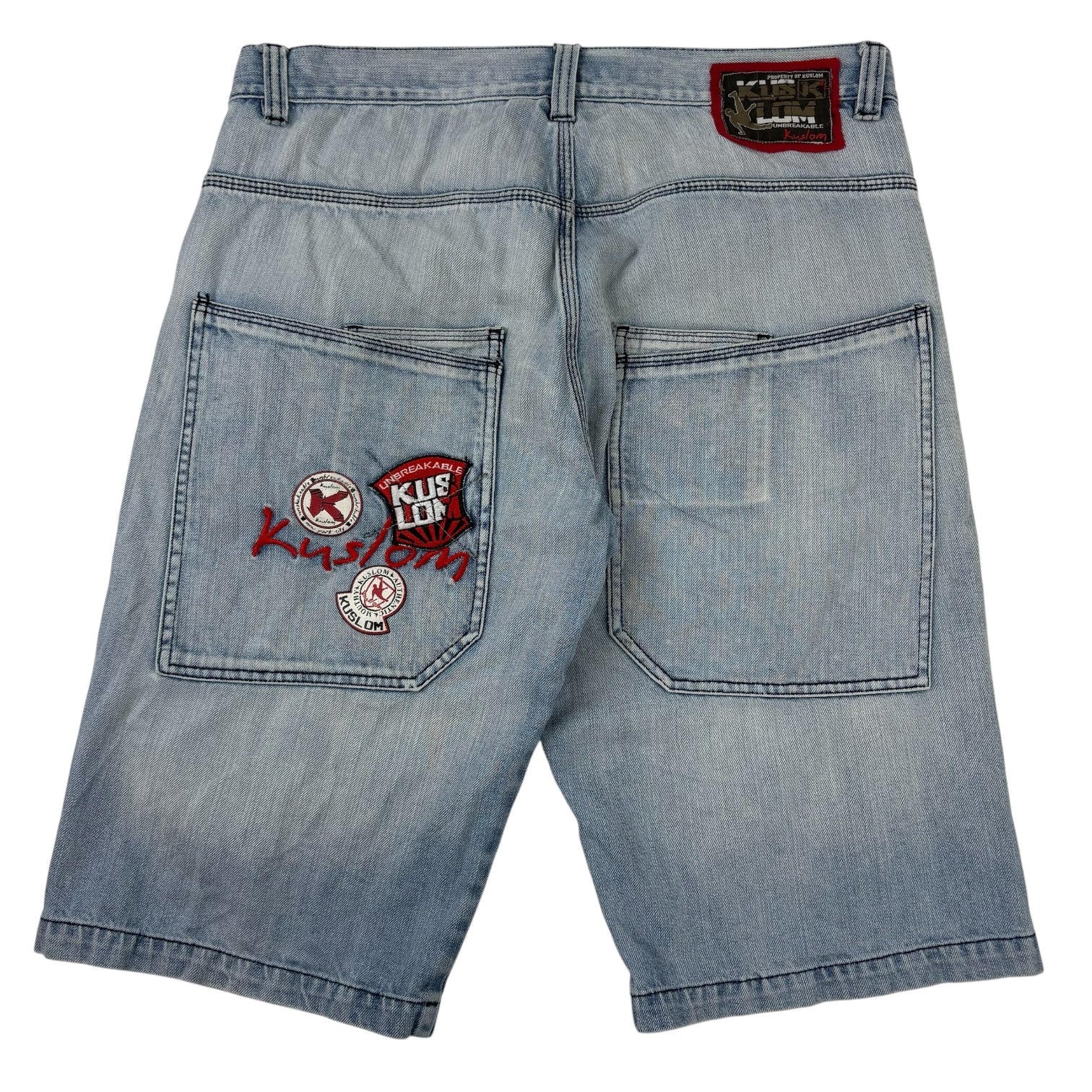 Kuslom Denim Shorts