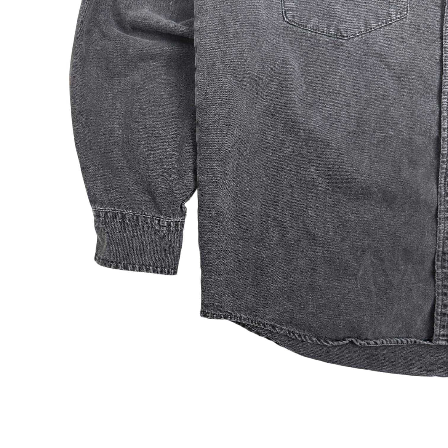 Vintage Levi’s Snap Button Denim Shirt Black