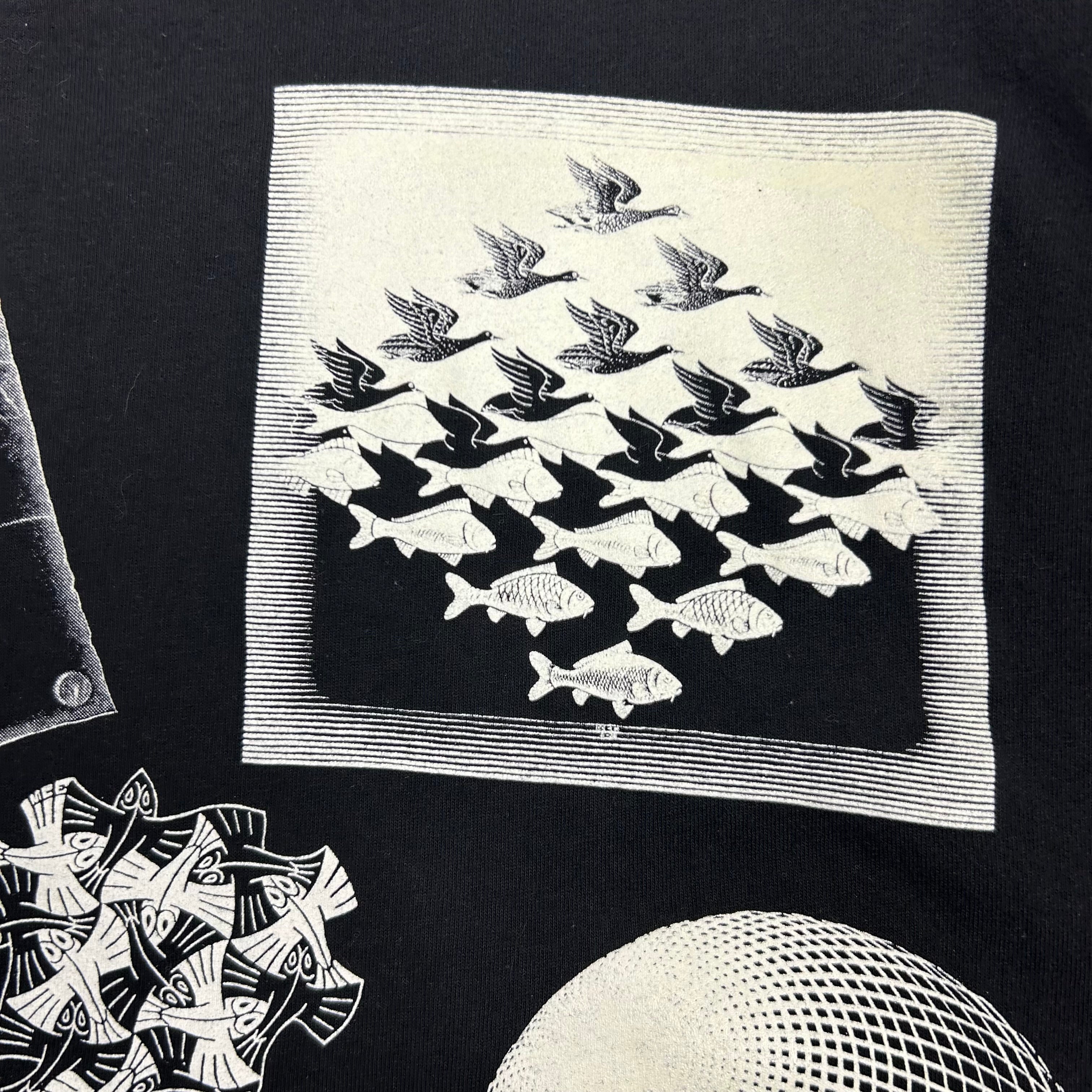 Vintage MC Escher Art Tee Black