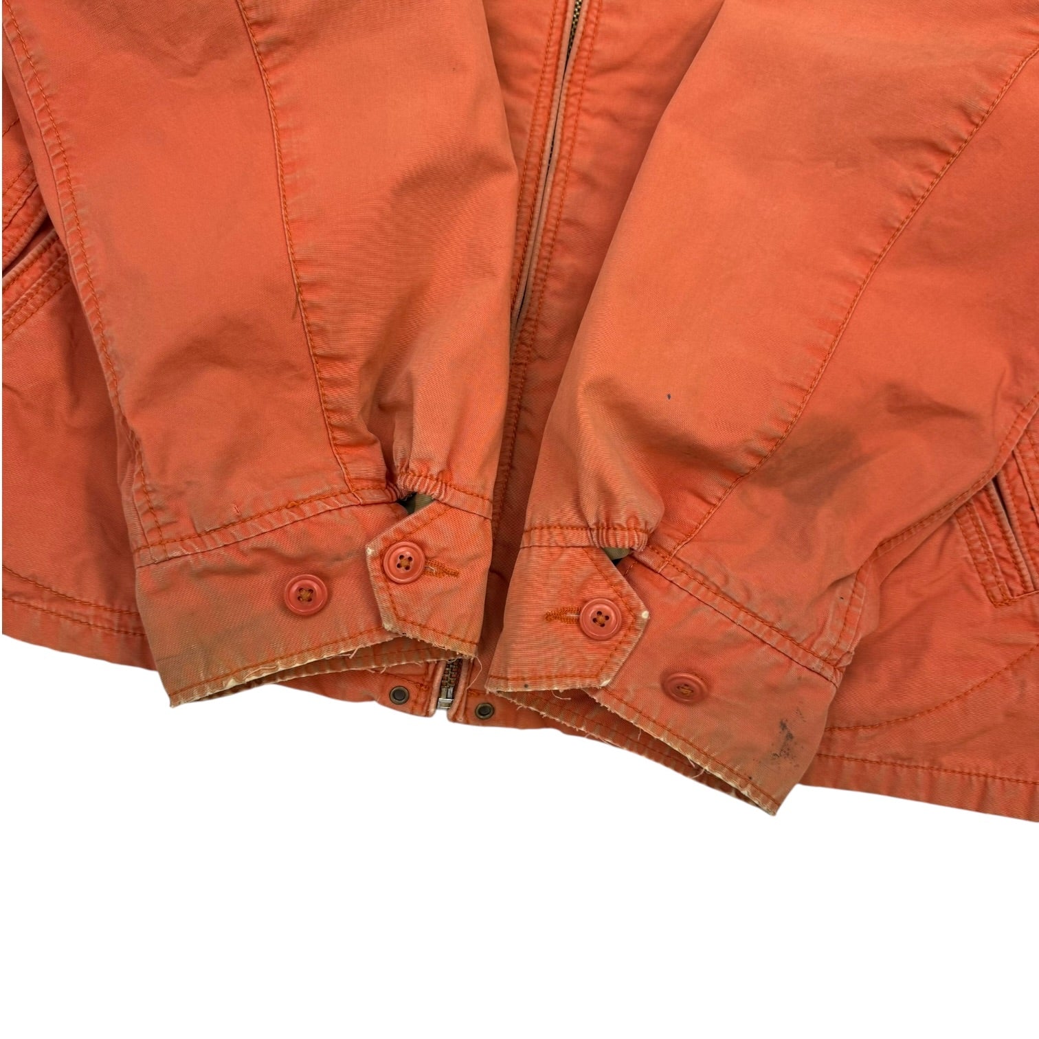 Vintage Polo Ralph Lauren Harrington Jacket Orange