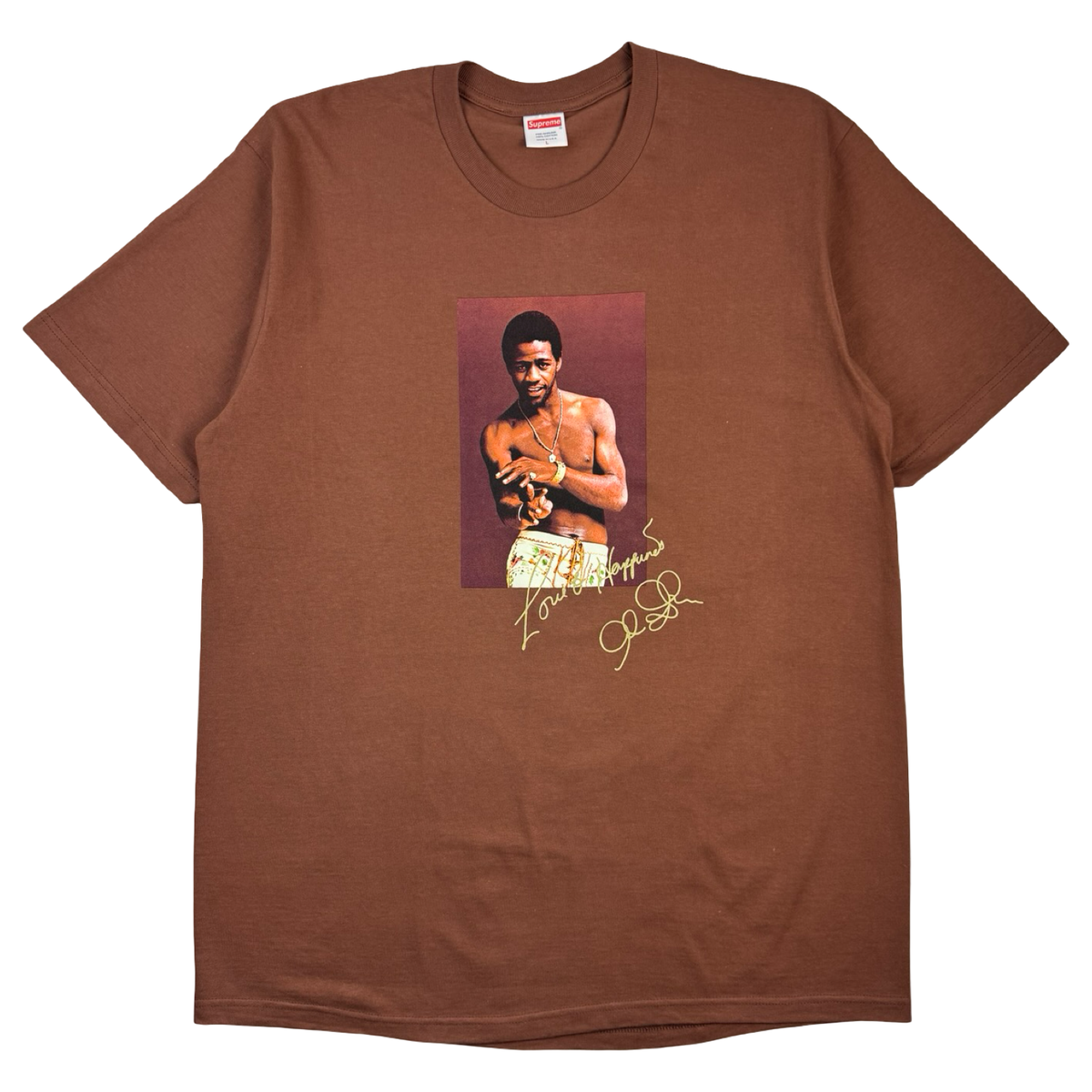 Supreme Al Green Tee Brown