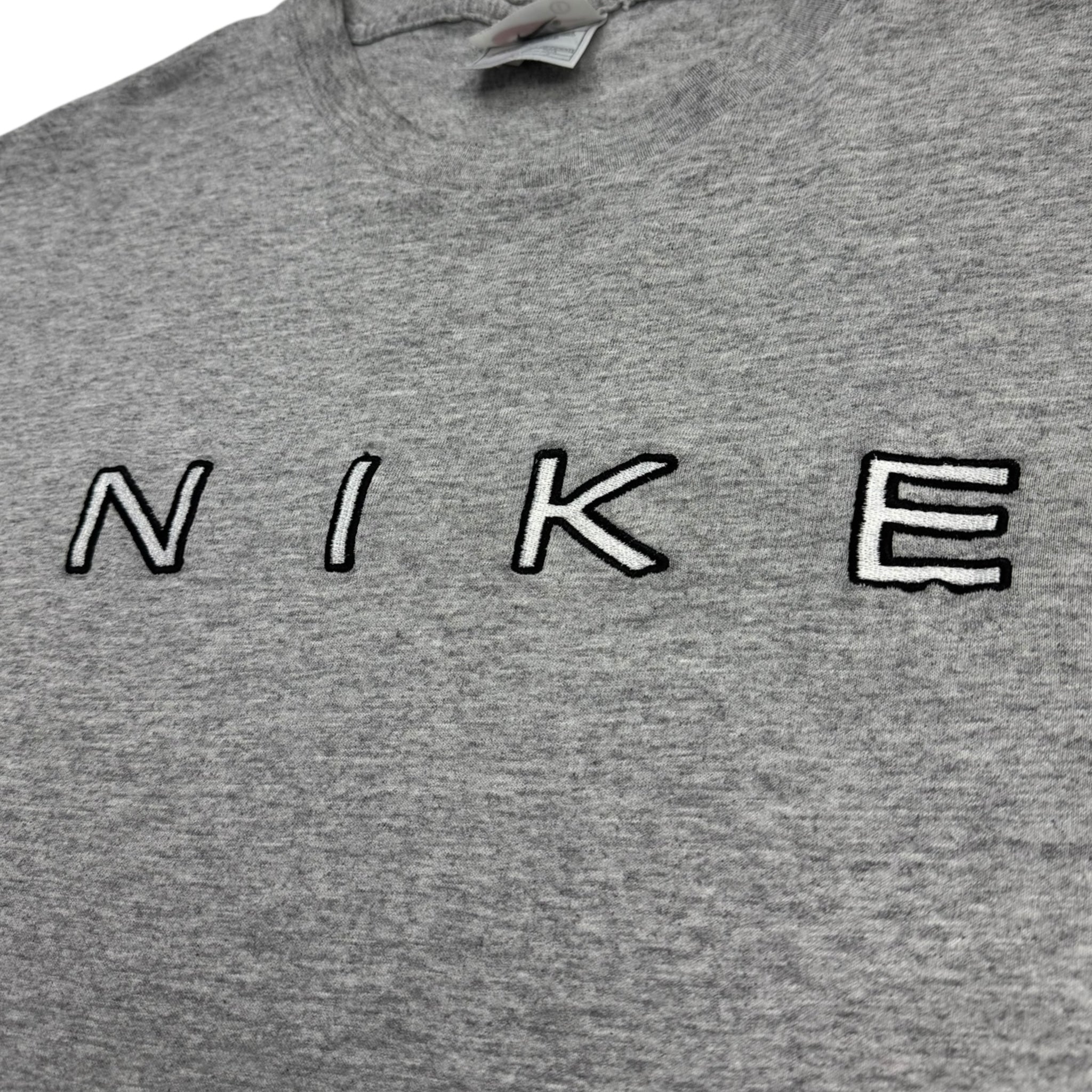 Vintage Y2K Nike Embroidered Spellout T-Shirt