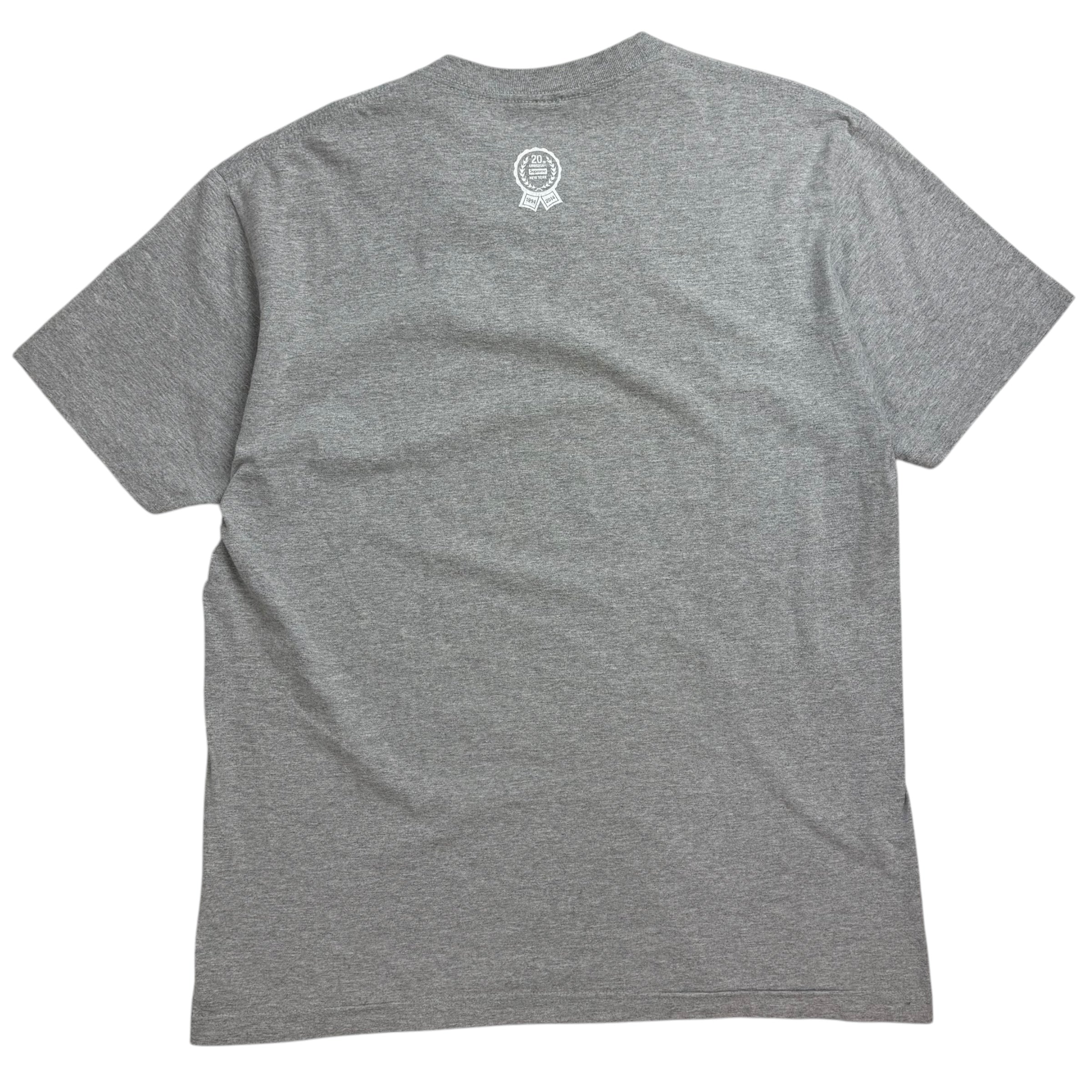 Supreme 20th Anniversary Taxi Driver Tee Grey