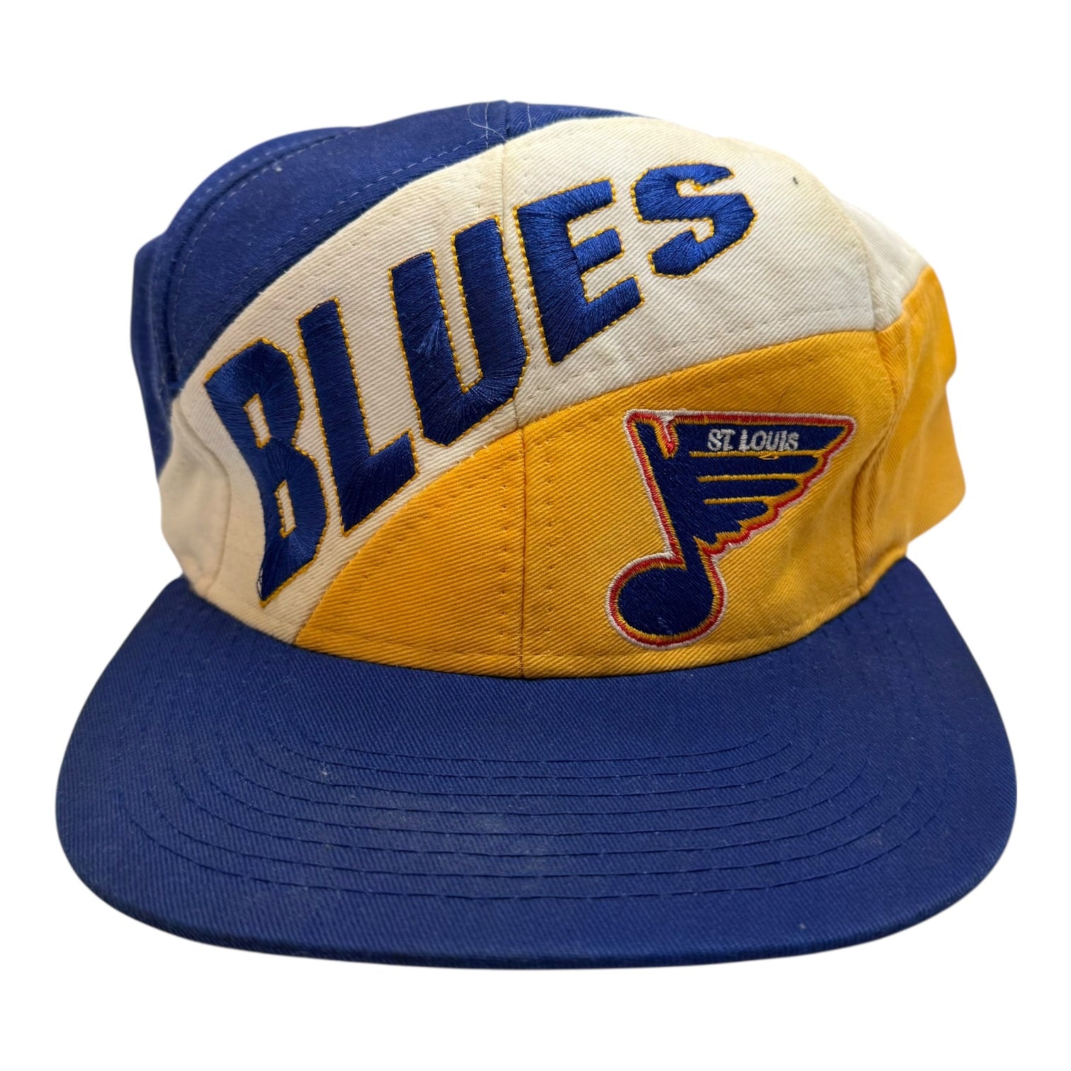 Vintage NHL St Louis Blues Hat Yellow/Blue