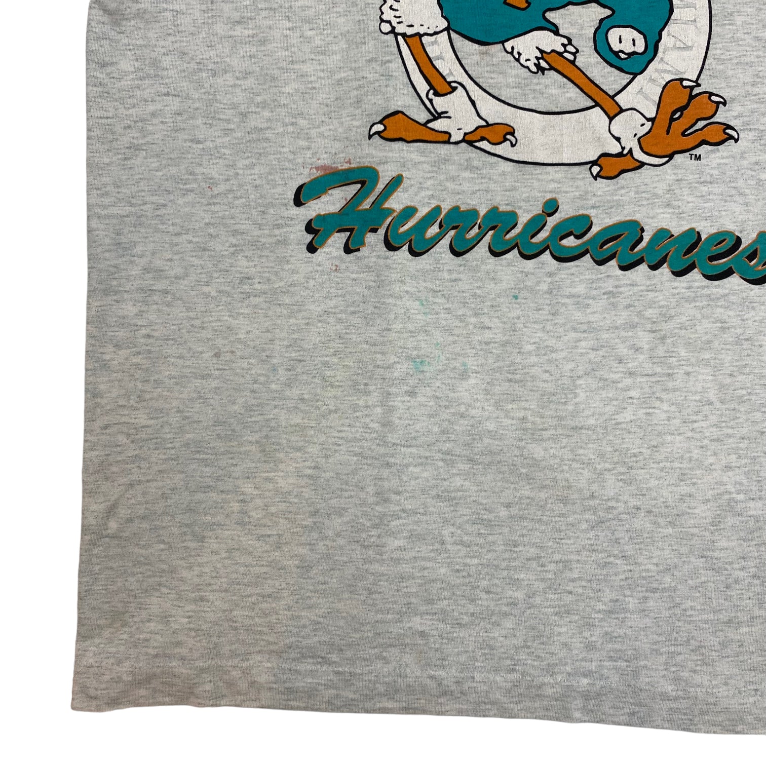 Vintage Miami Hurricanes T-Shirt Grey