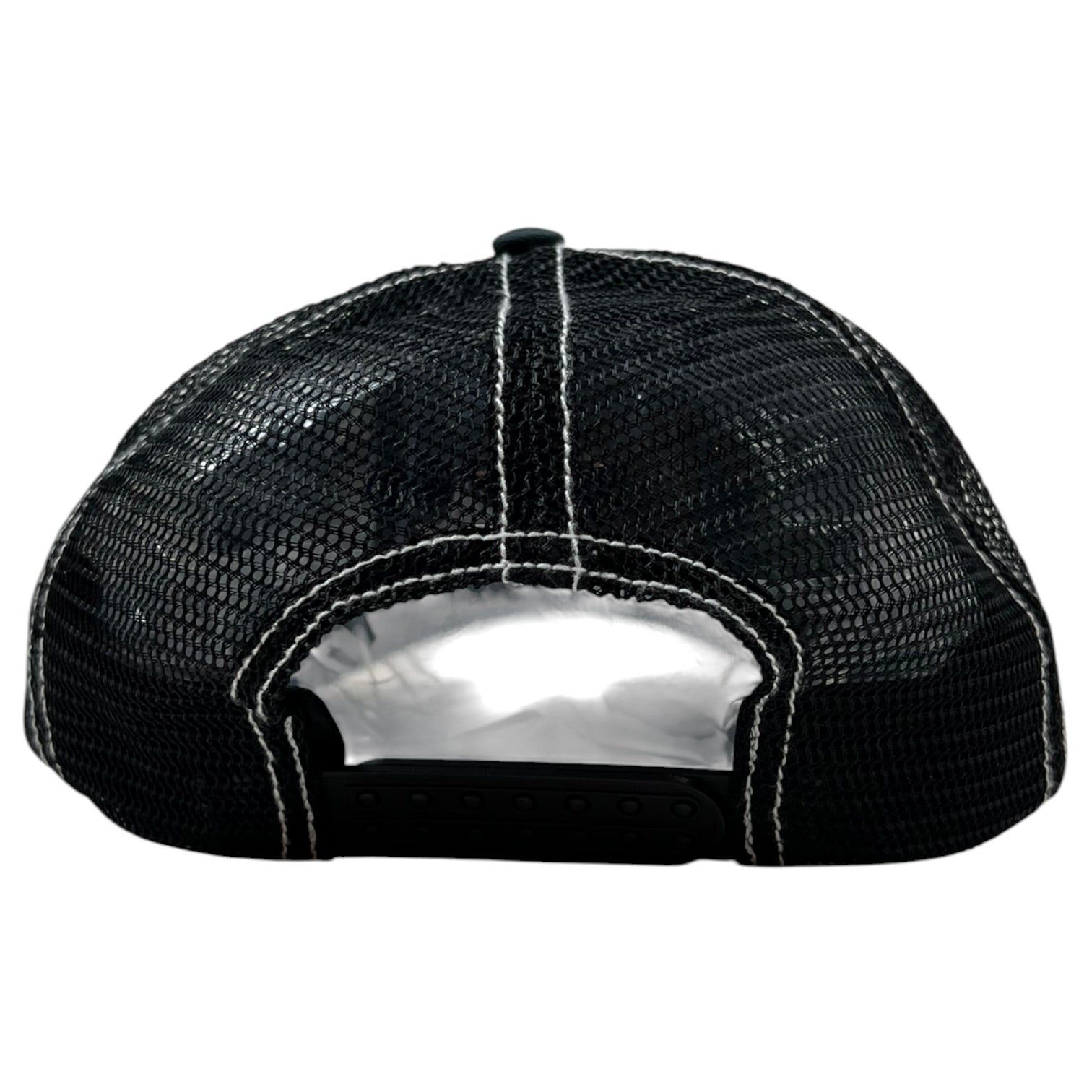 Stussy Burly Threads Trucker Cap Black