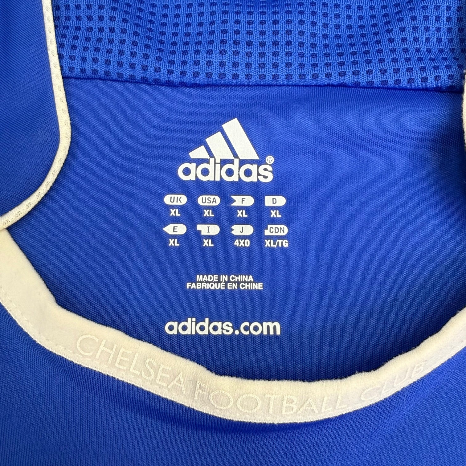 2006 Adidas Chelsea FC Home Jersey Blue