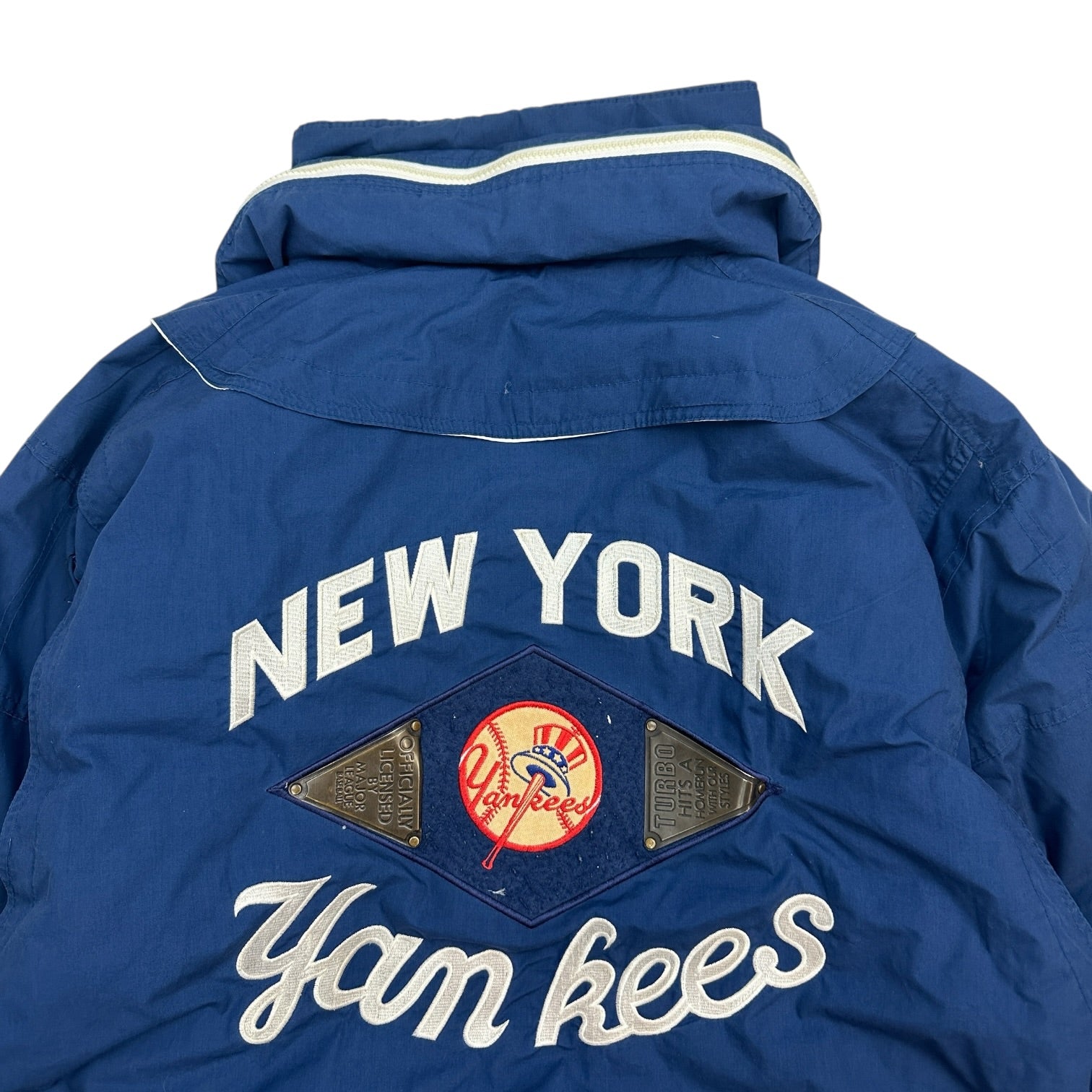 Vintage New York Yankees Zip Up Jacket Navy Blue