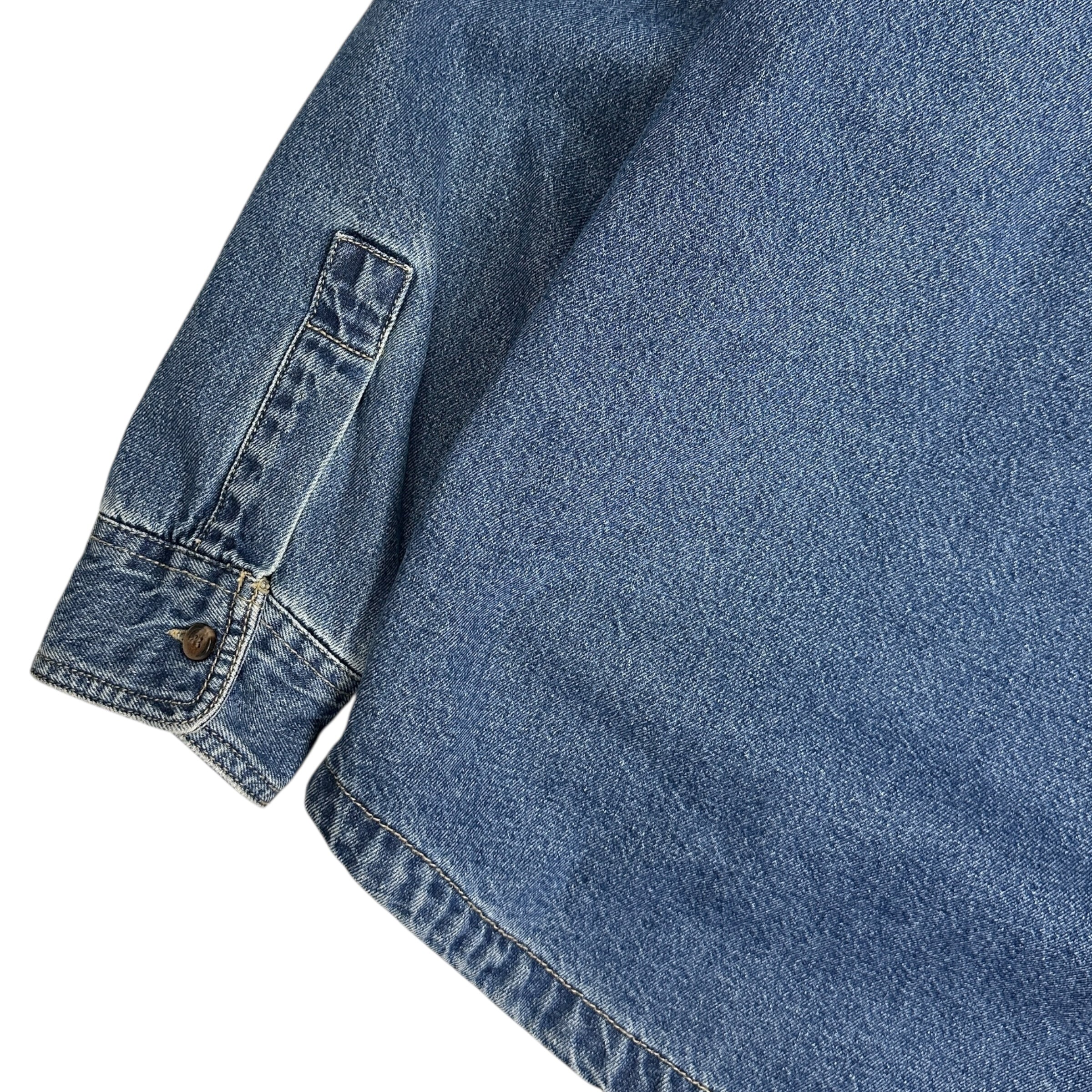 Vintage Chaps Ralph Lauren Insulated Denim Button Up