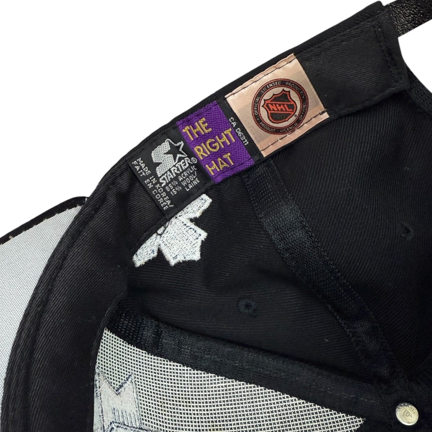 Vintage Toronto Maple Leafs Cup Snapback Black