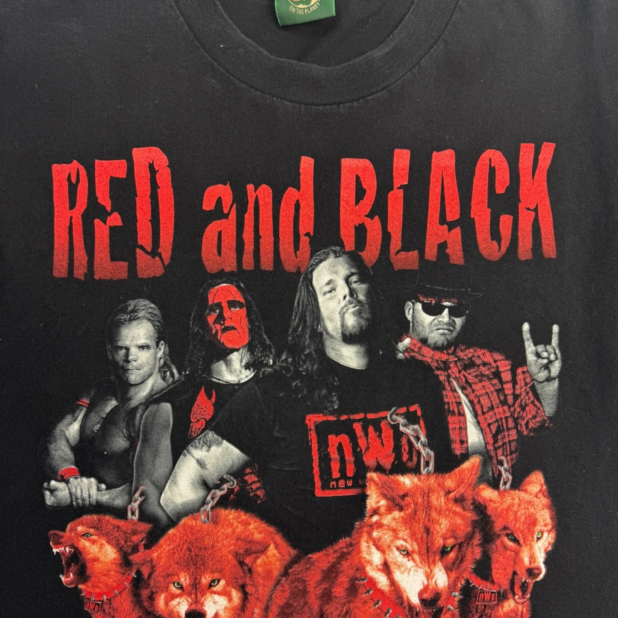 1998 WCW NWO Red and Black T-Shirt