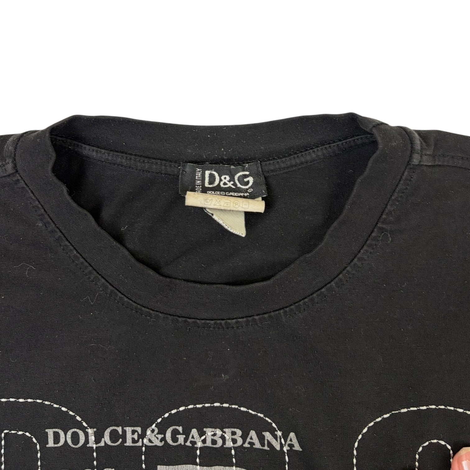 Dolce & Gabanna Multi-logo Longsleeve Black