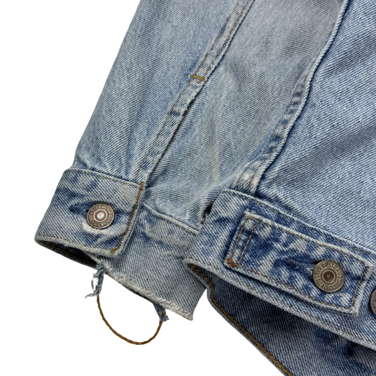 Vintage Levi’s Orange Tab Denim Jacket Light Blue Wash