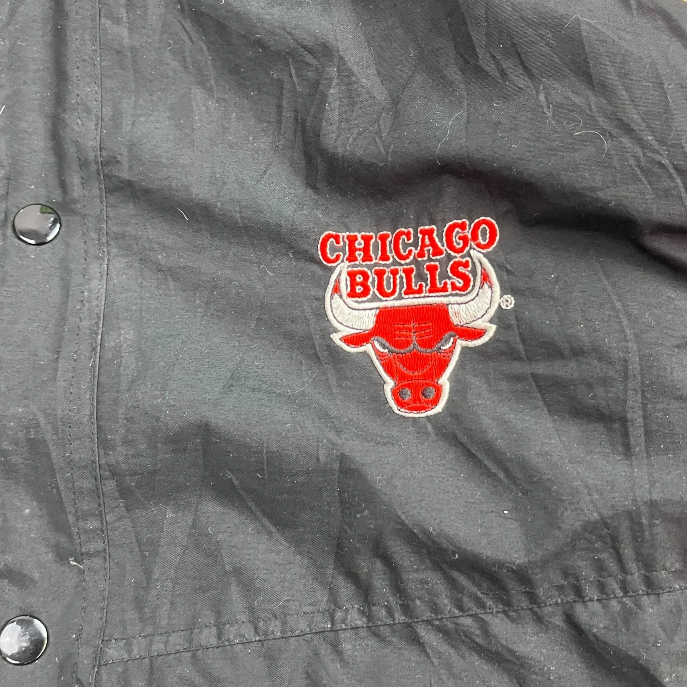 Vintage Chicago Bulls Starter Jacket Black/Red