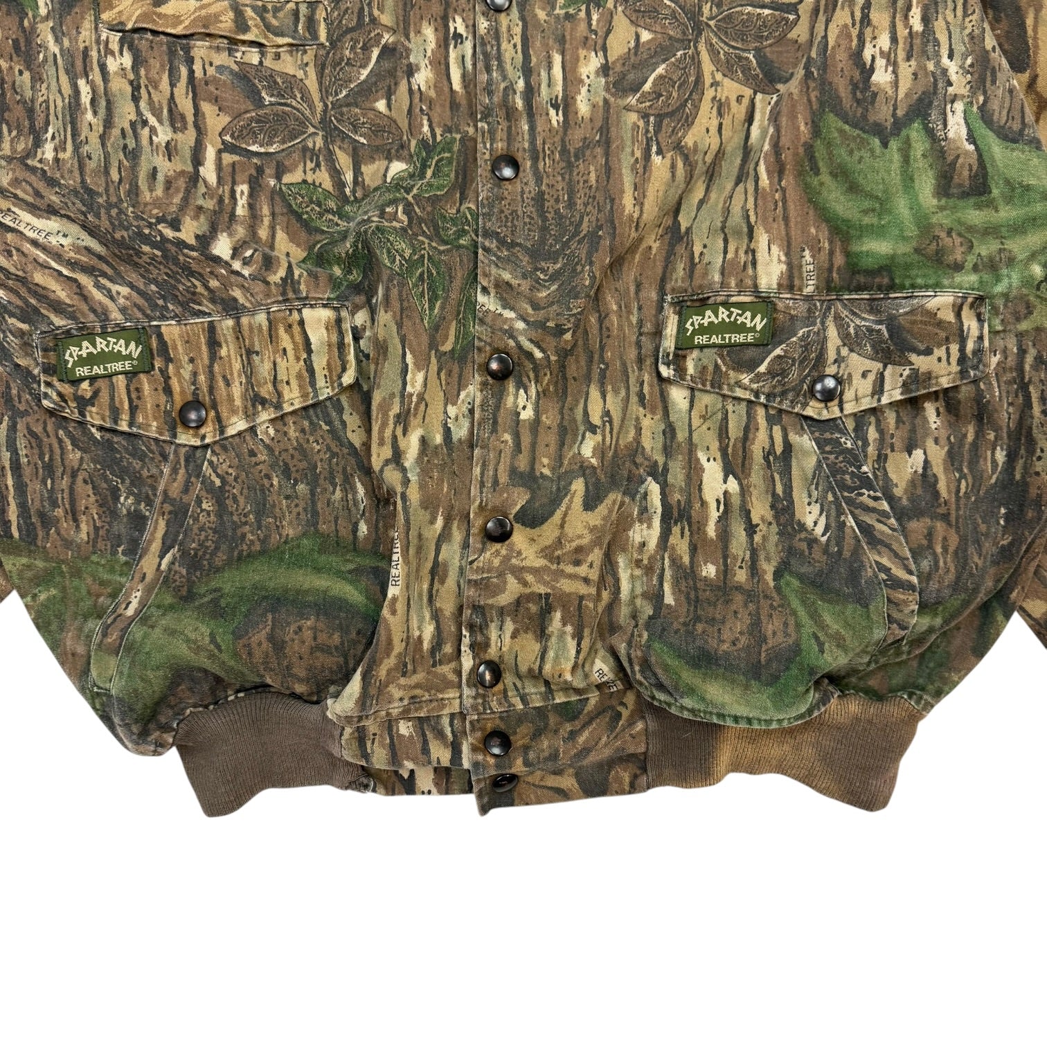 Vintage Spartan RealTree Button Up Jacket Camo