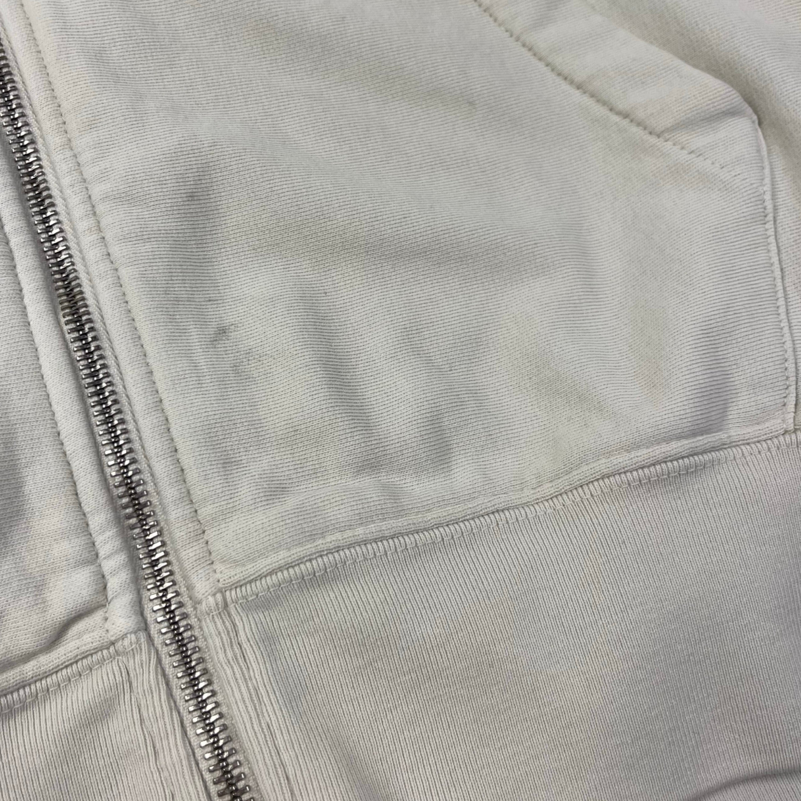 Stussy Lightweight Terry Zip Hoodie Cream