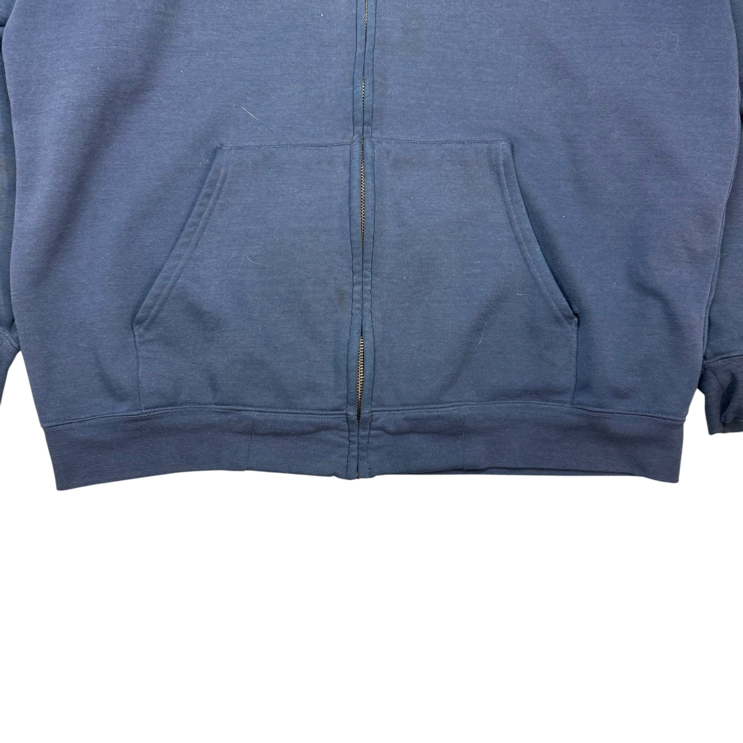 Vintage Carhartt Zip Up Sweater Blue