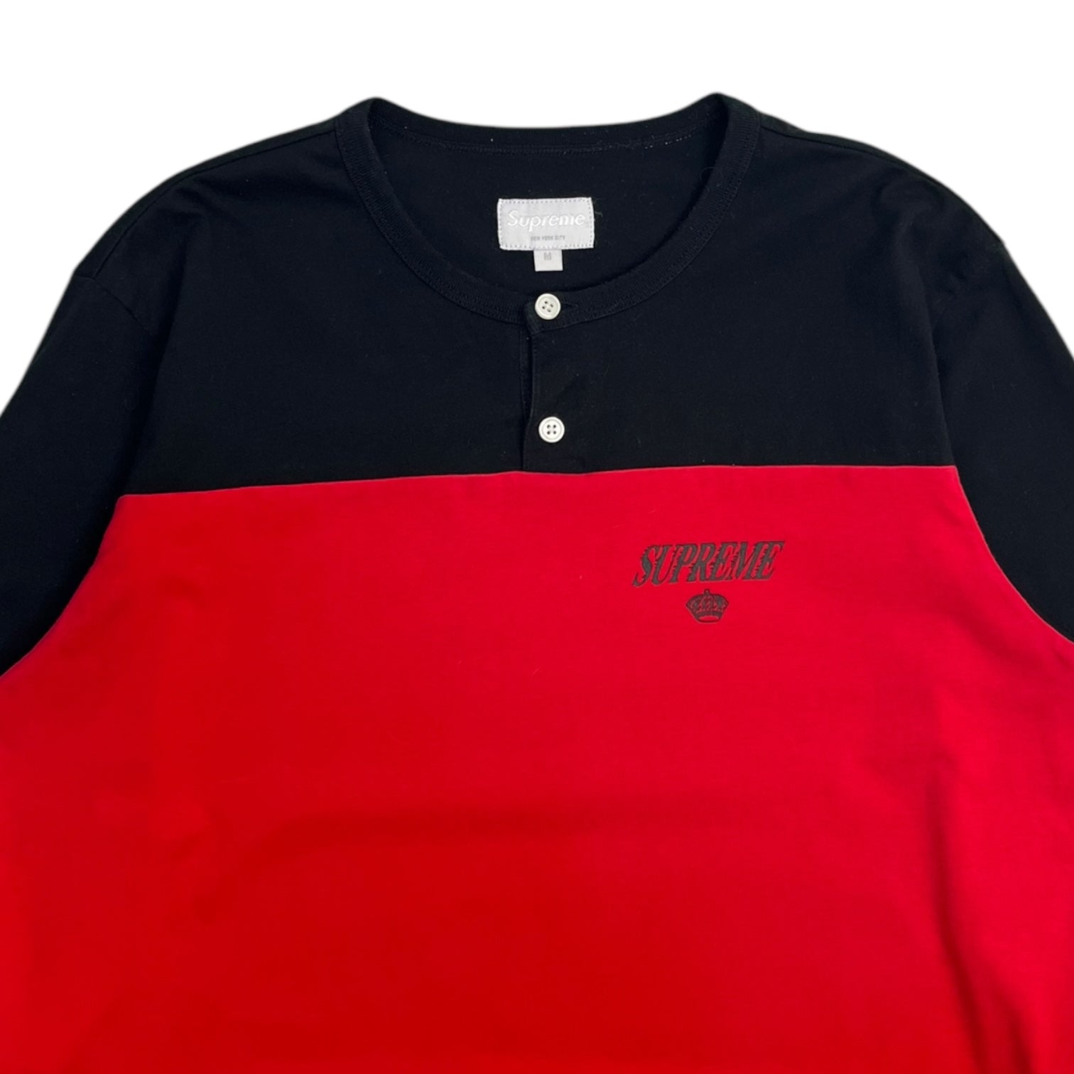 Supreme Crown Logo Henley