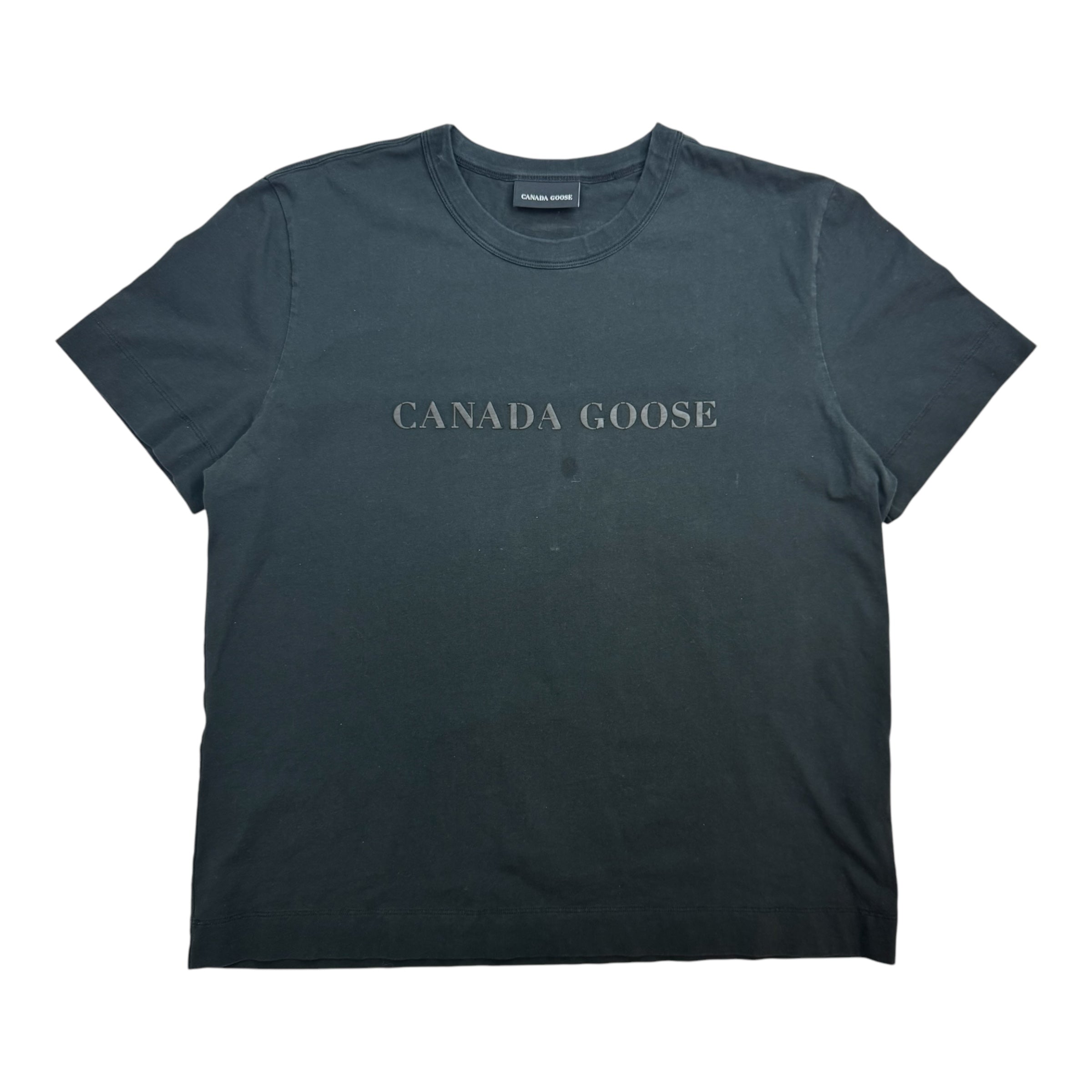 Canada Goose Logo Tee Black/Black