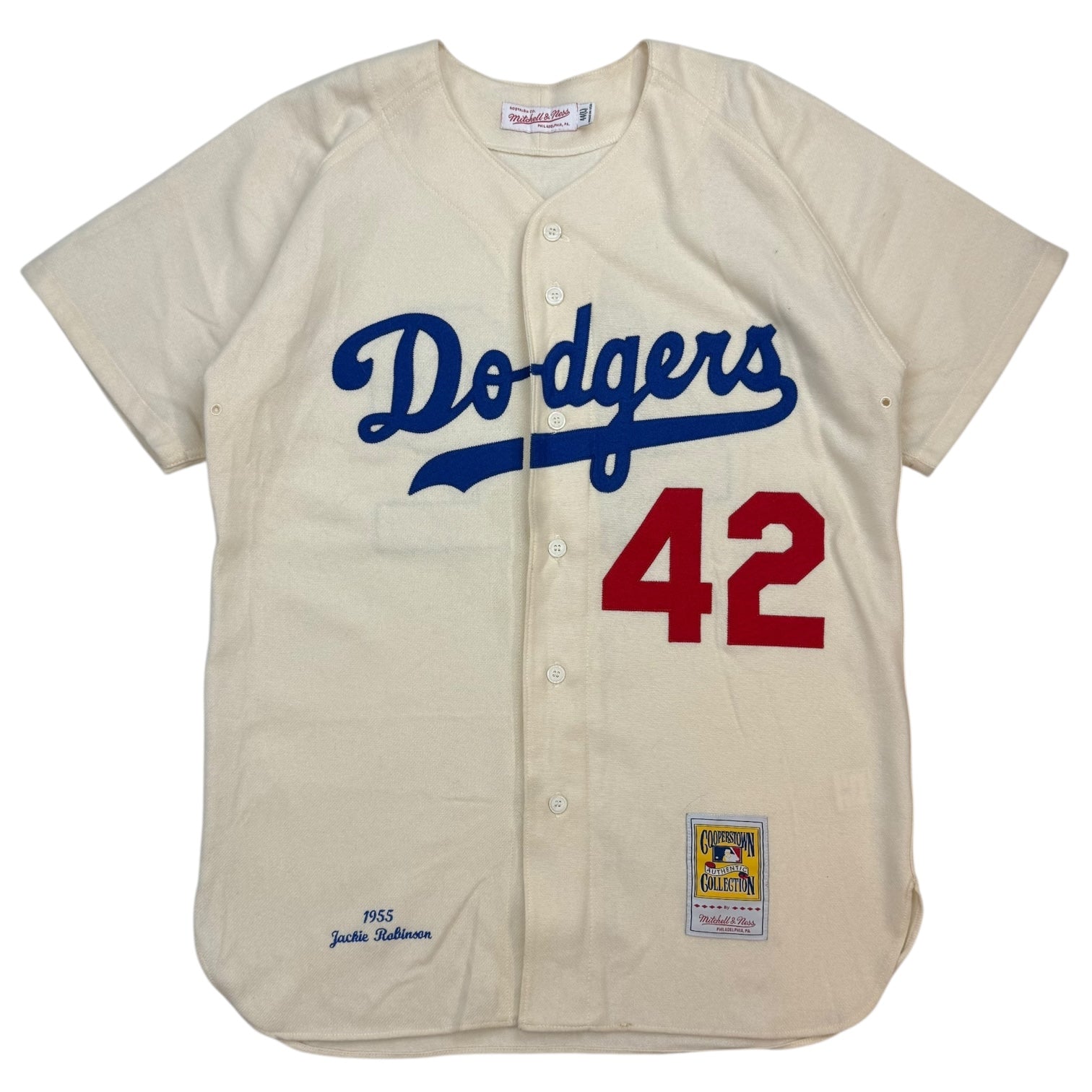 Mitchell & Ness Cooperstown Collection Brooklyn Dodgers Jackie Robinson Jersey