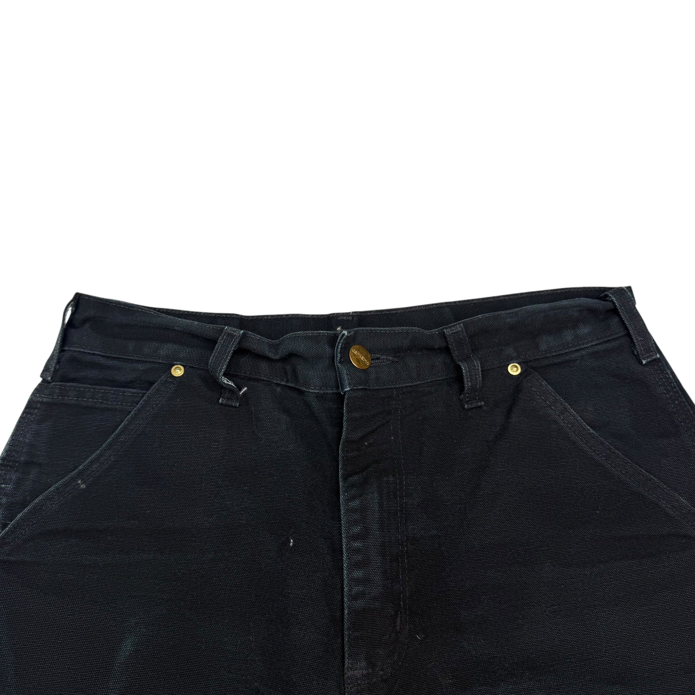 Vintage Carhartt Double Knee Pants Black