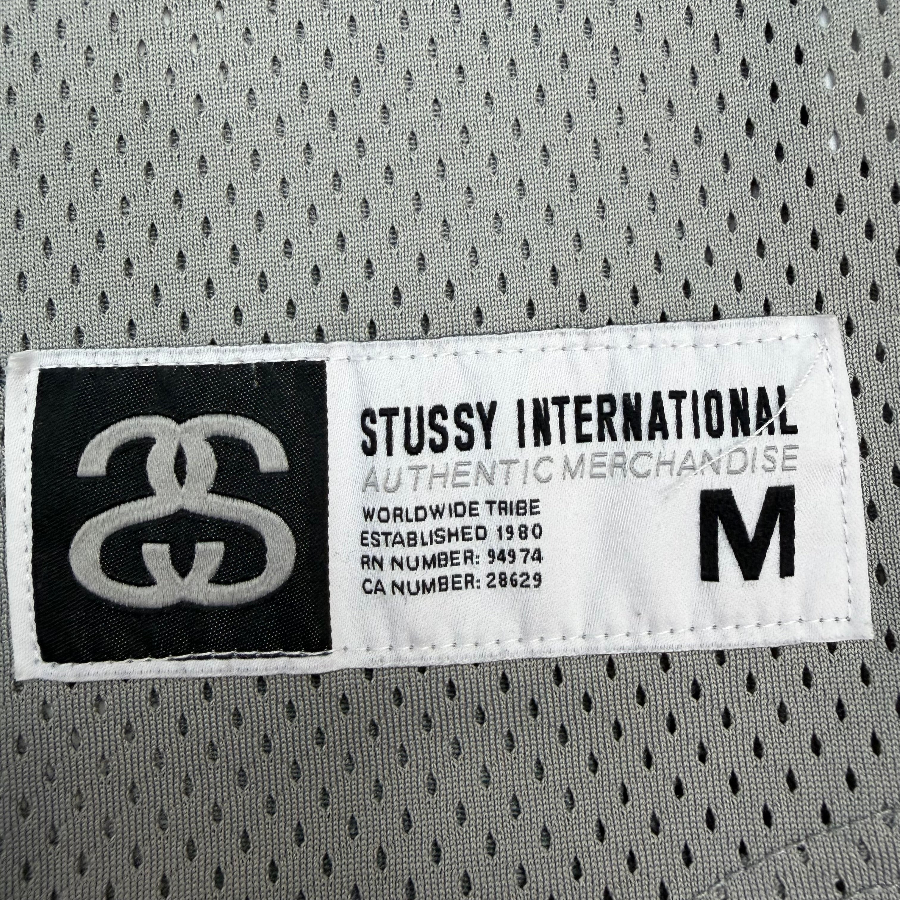 Stussy International Baseball Jersey Grey