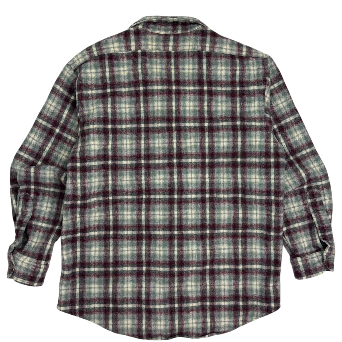 Vintage Pendleton Wool Flannel Green/Red