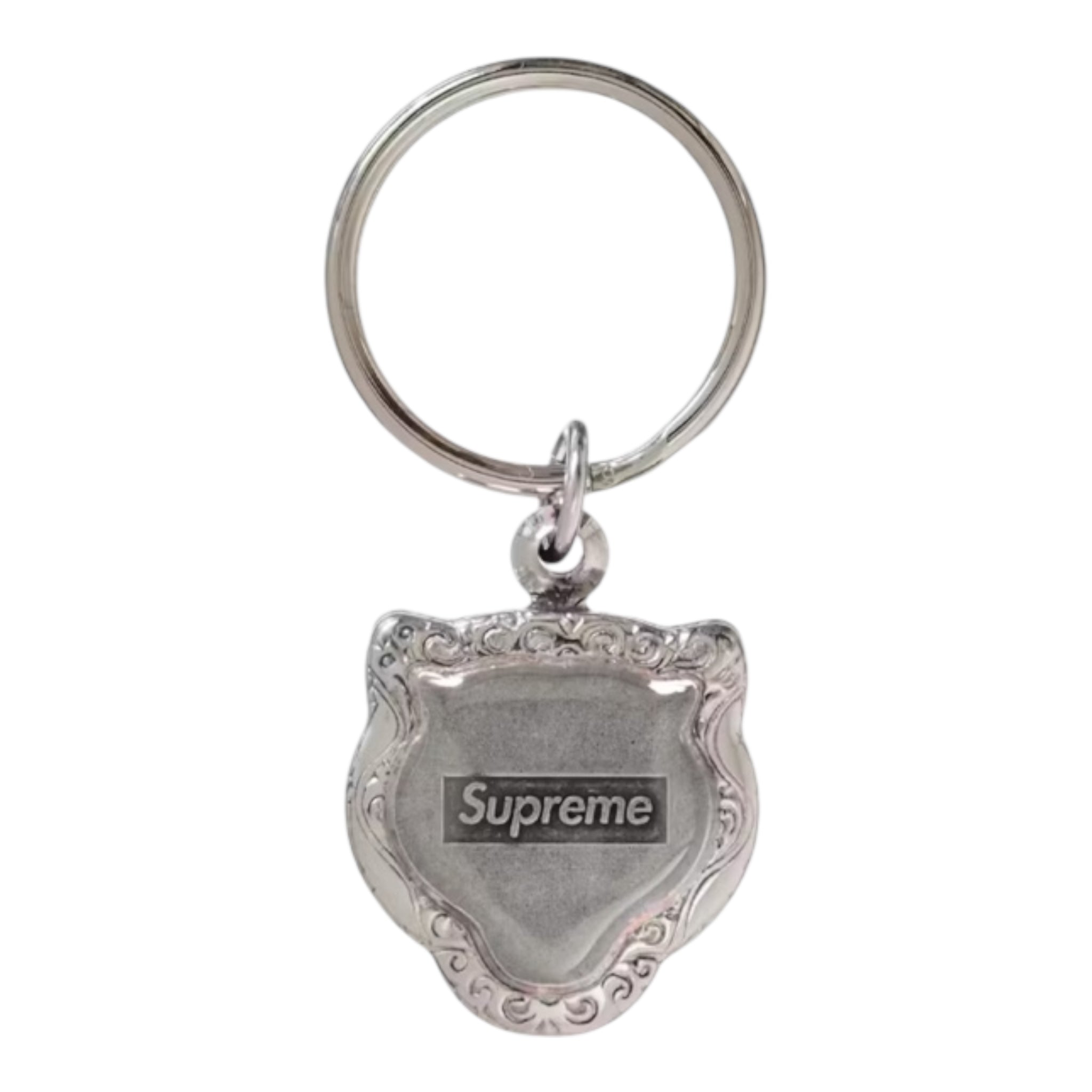 Supreme Tiger Keychain Silver
