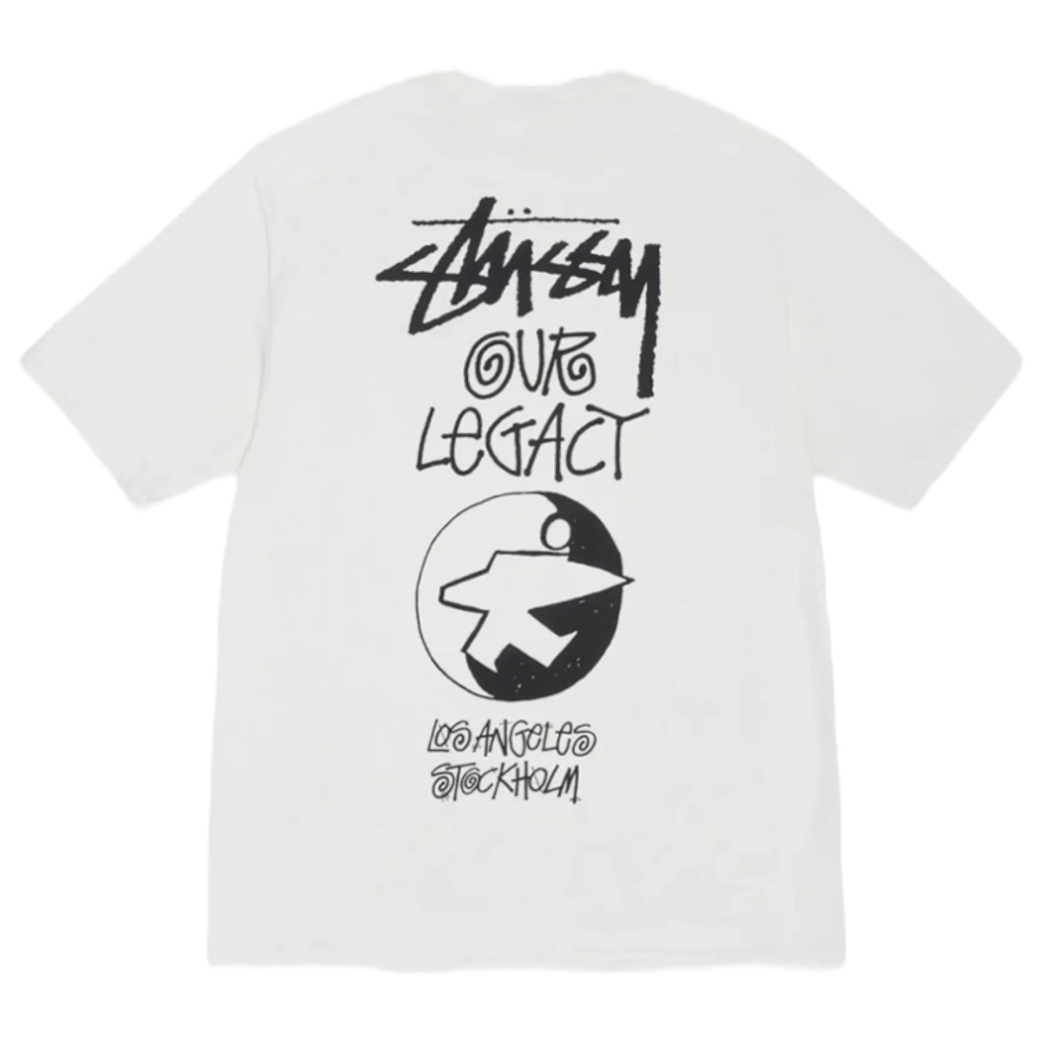 Stüssy x Our Legacy Surfman Pigment Dyed T-Shirt Natural