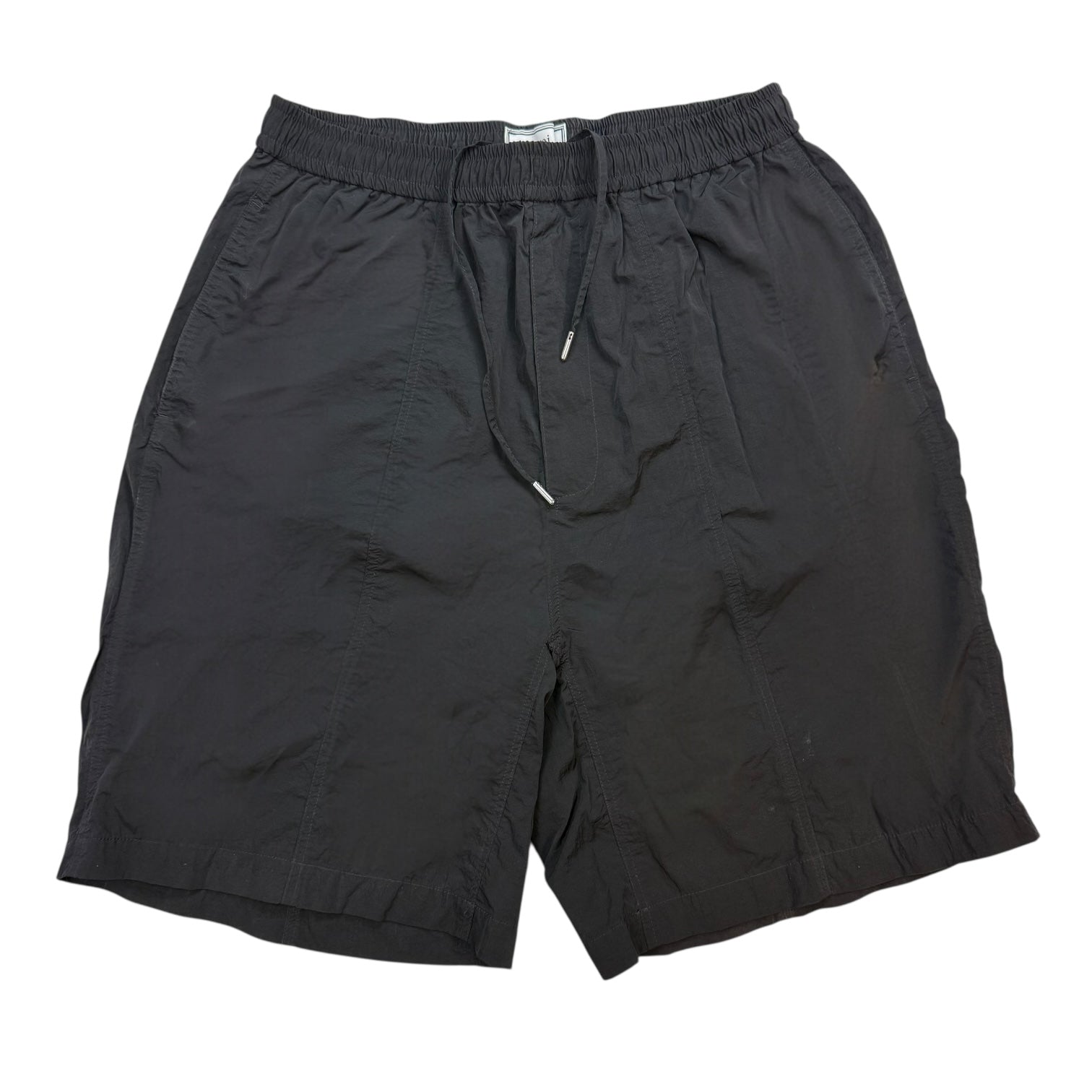 Ami Nylon Shorts Black