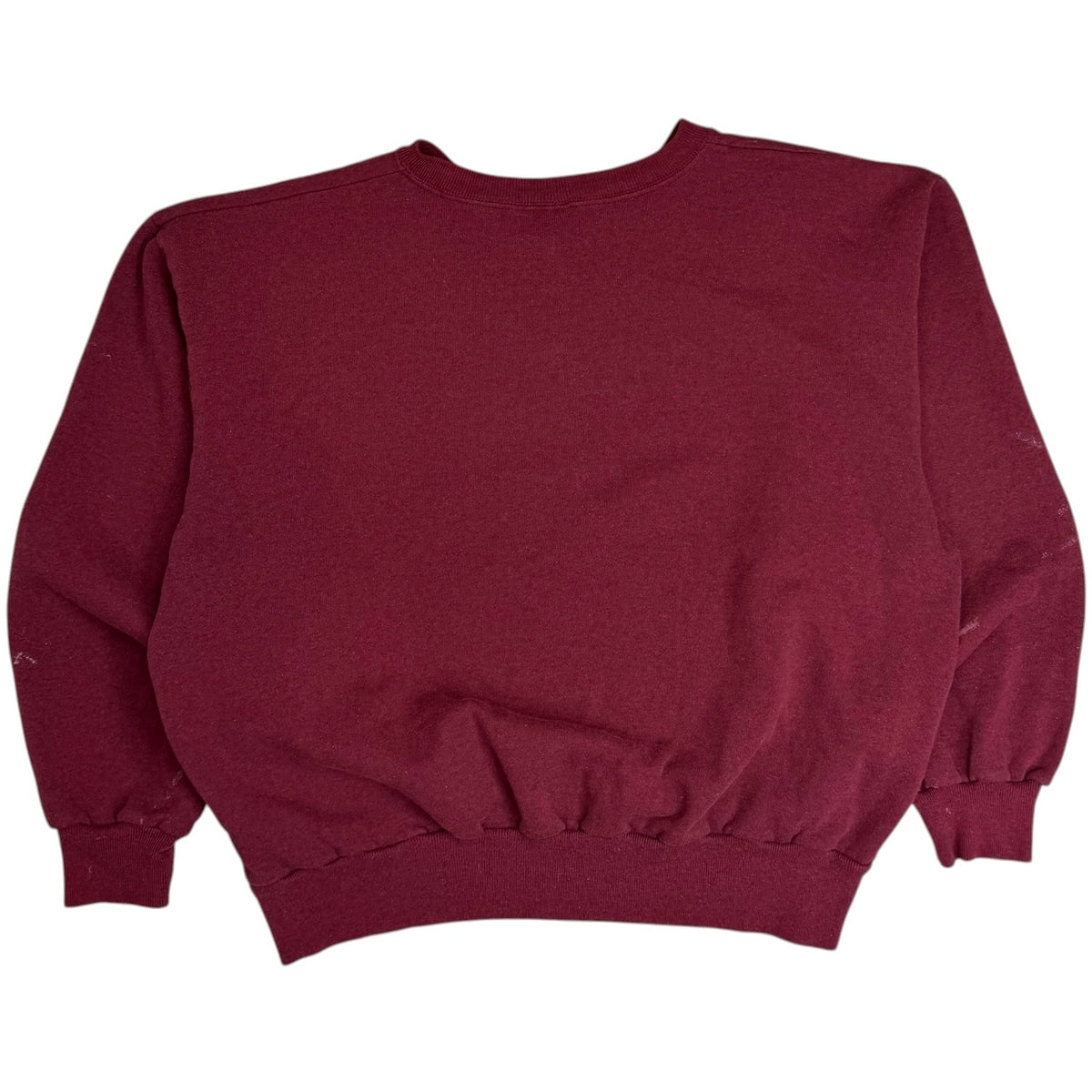 Vintage Harvard Dental Paint Splatter Crewneck Burgundy
