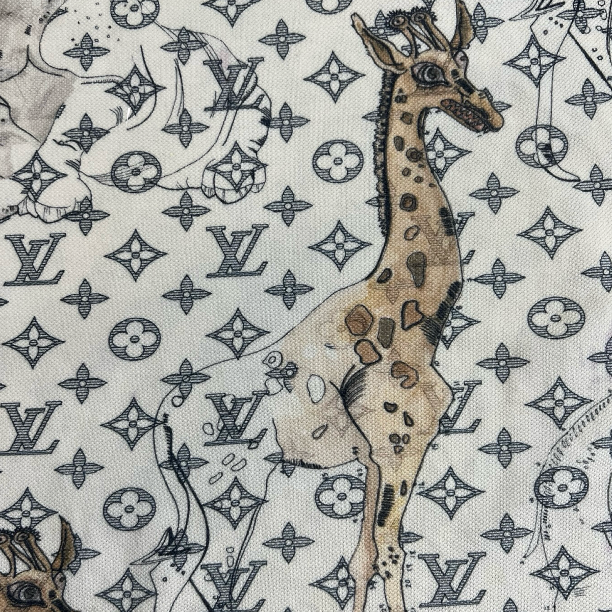 Louis Vuitton x Chapman Brothers Savannah Monogram Piqué Polo