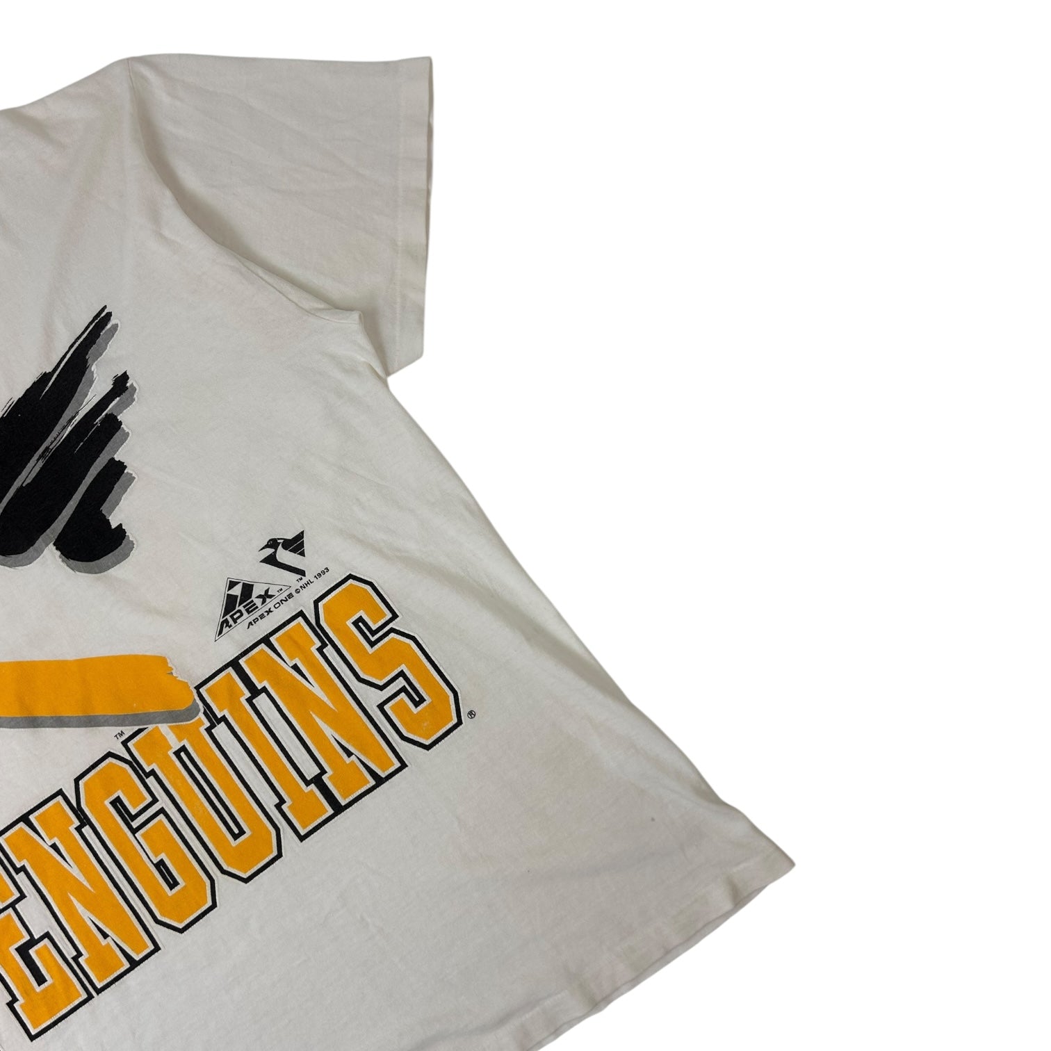 Vintage Apex Pittsburgh Penguins T-Shirt White