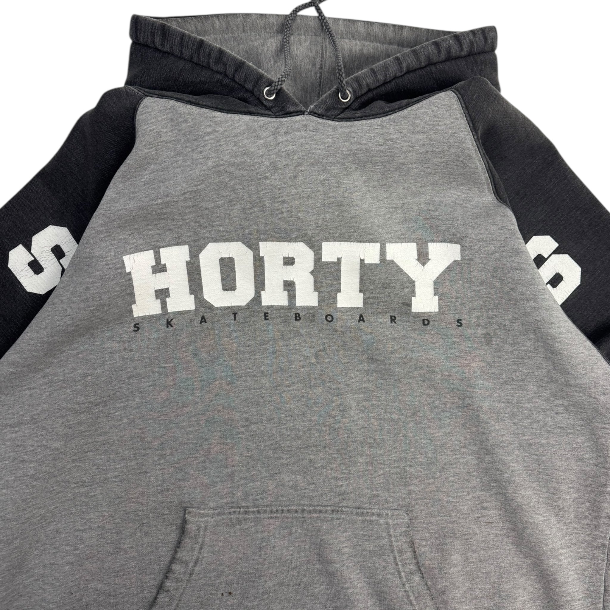 Vintage Shortys Skateboards Spellout Hoodie
