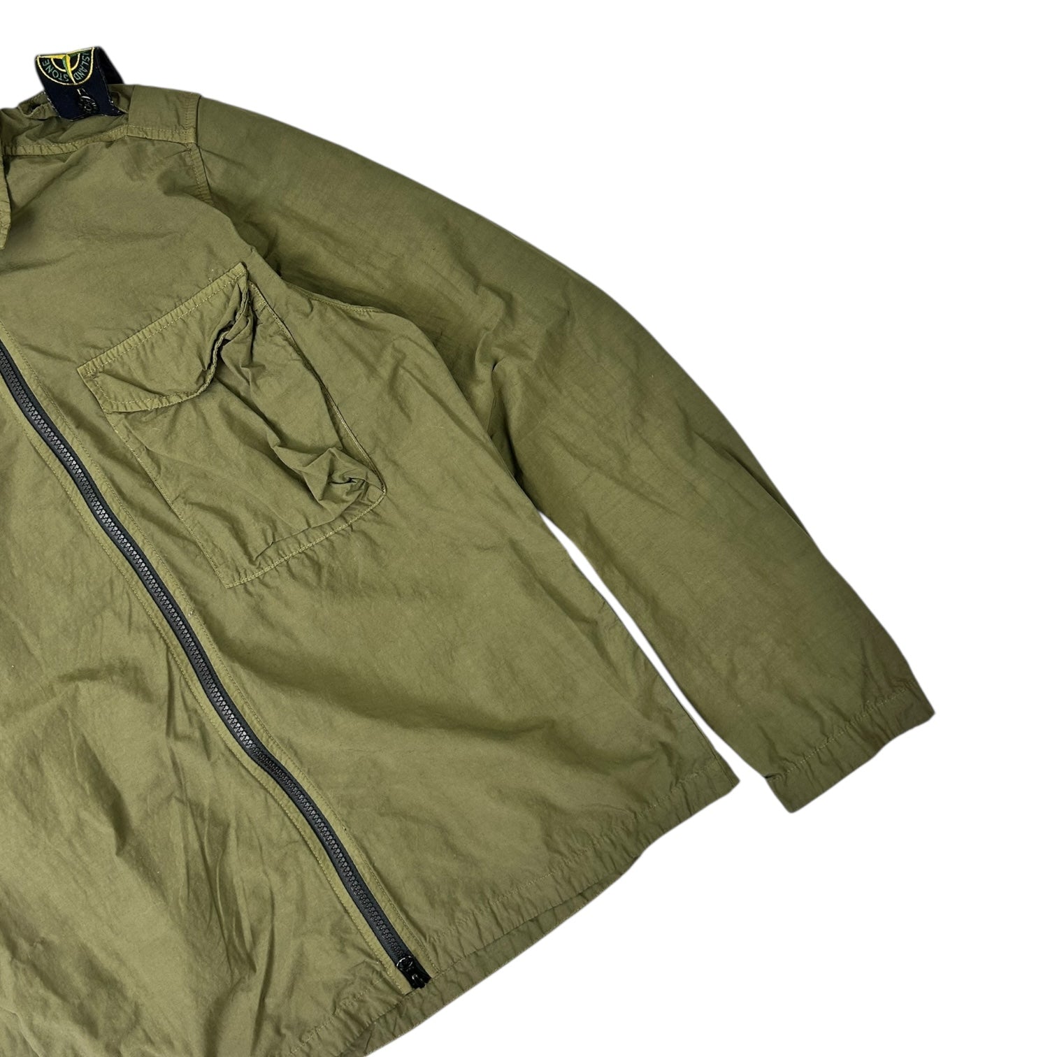 Stone Island Naslan Light Overshirt Green