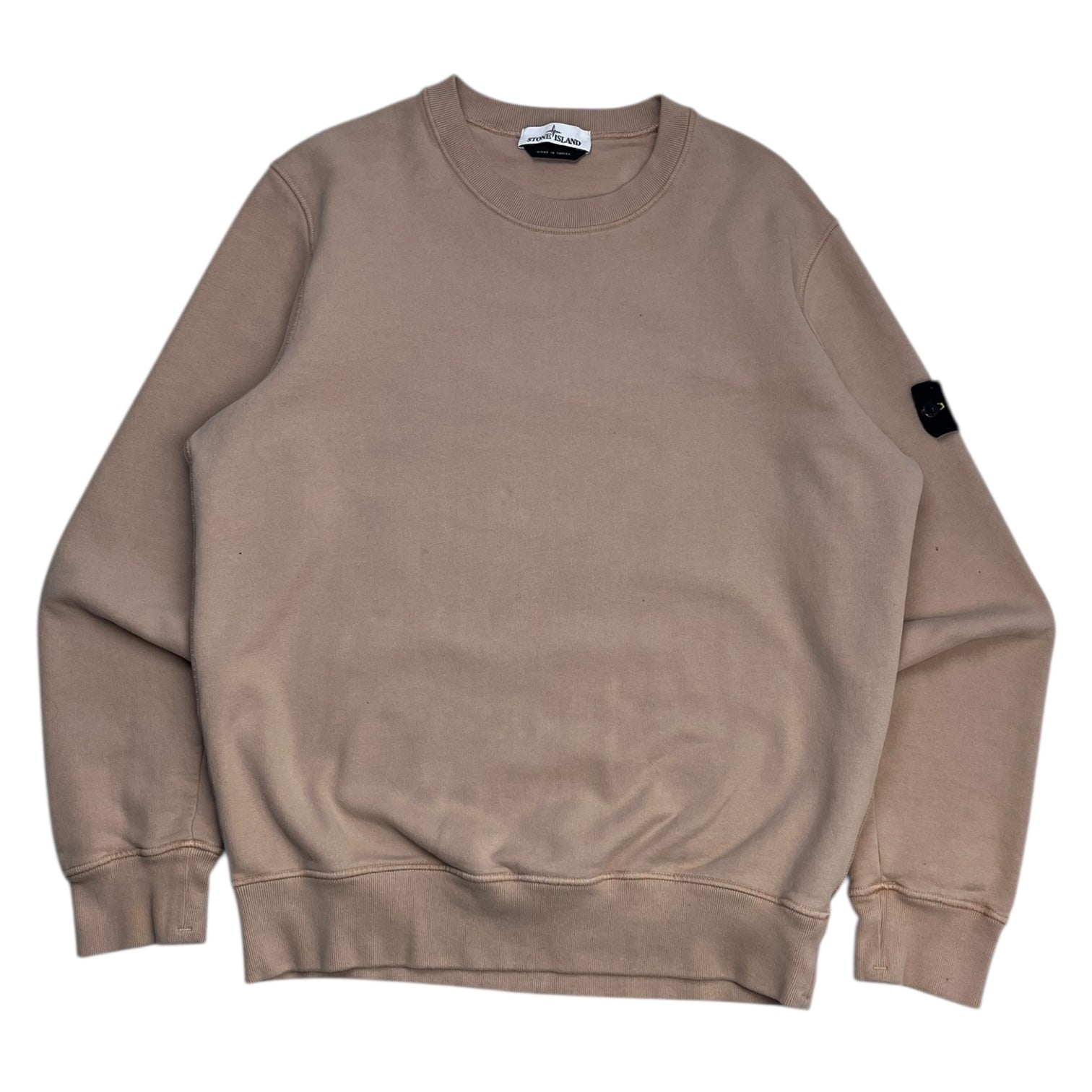 Stone Island Compass Badge Crew Pale Salmon