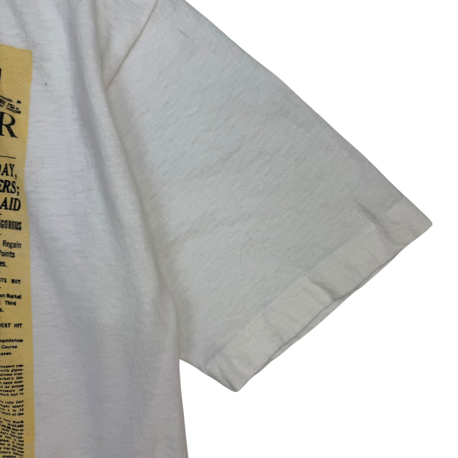 1987 Stanley Desantis Alf Capone Tee White