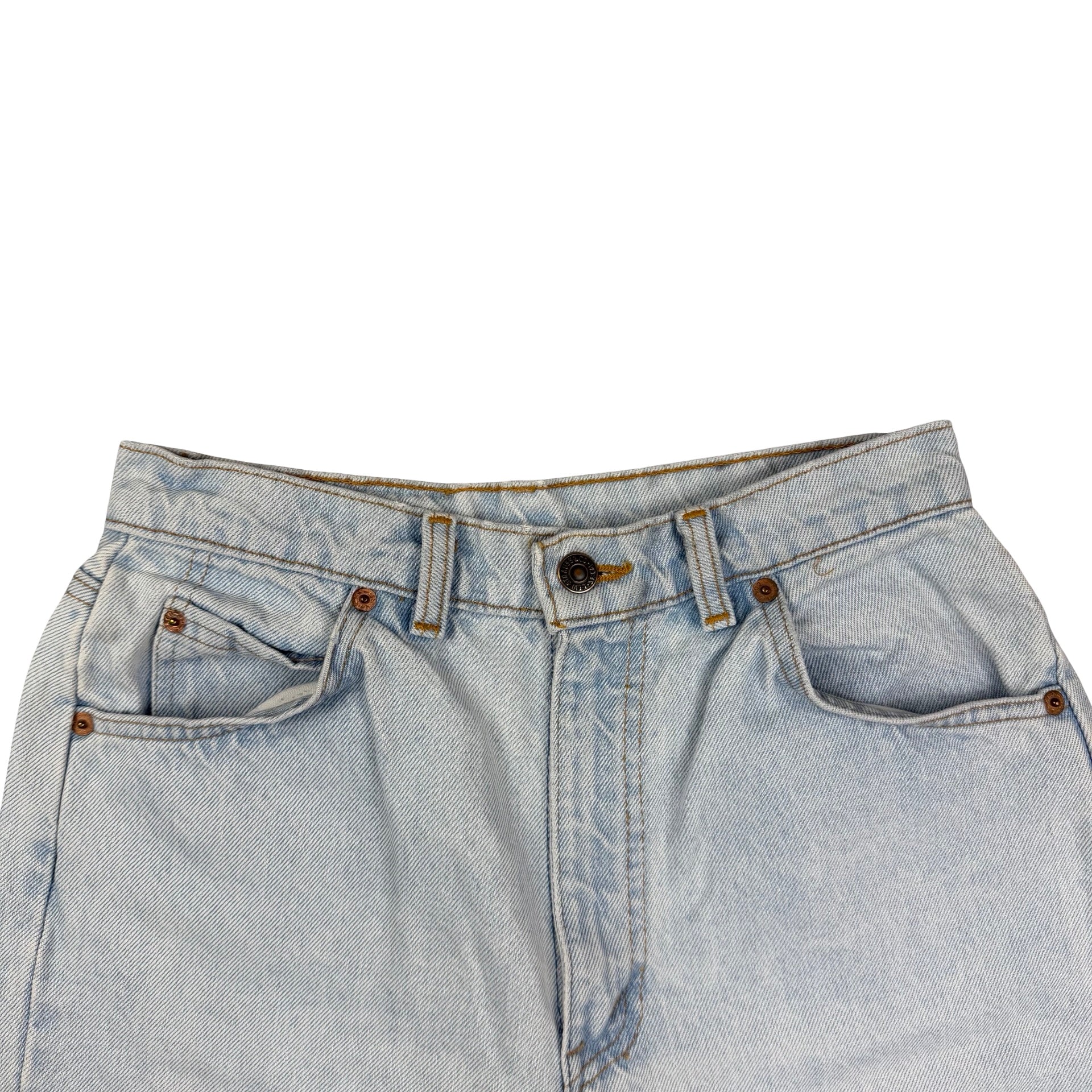 Vintage Levi’s 525 Light Wash Orange Tag Jeans Blue